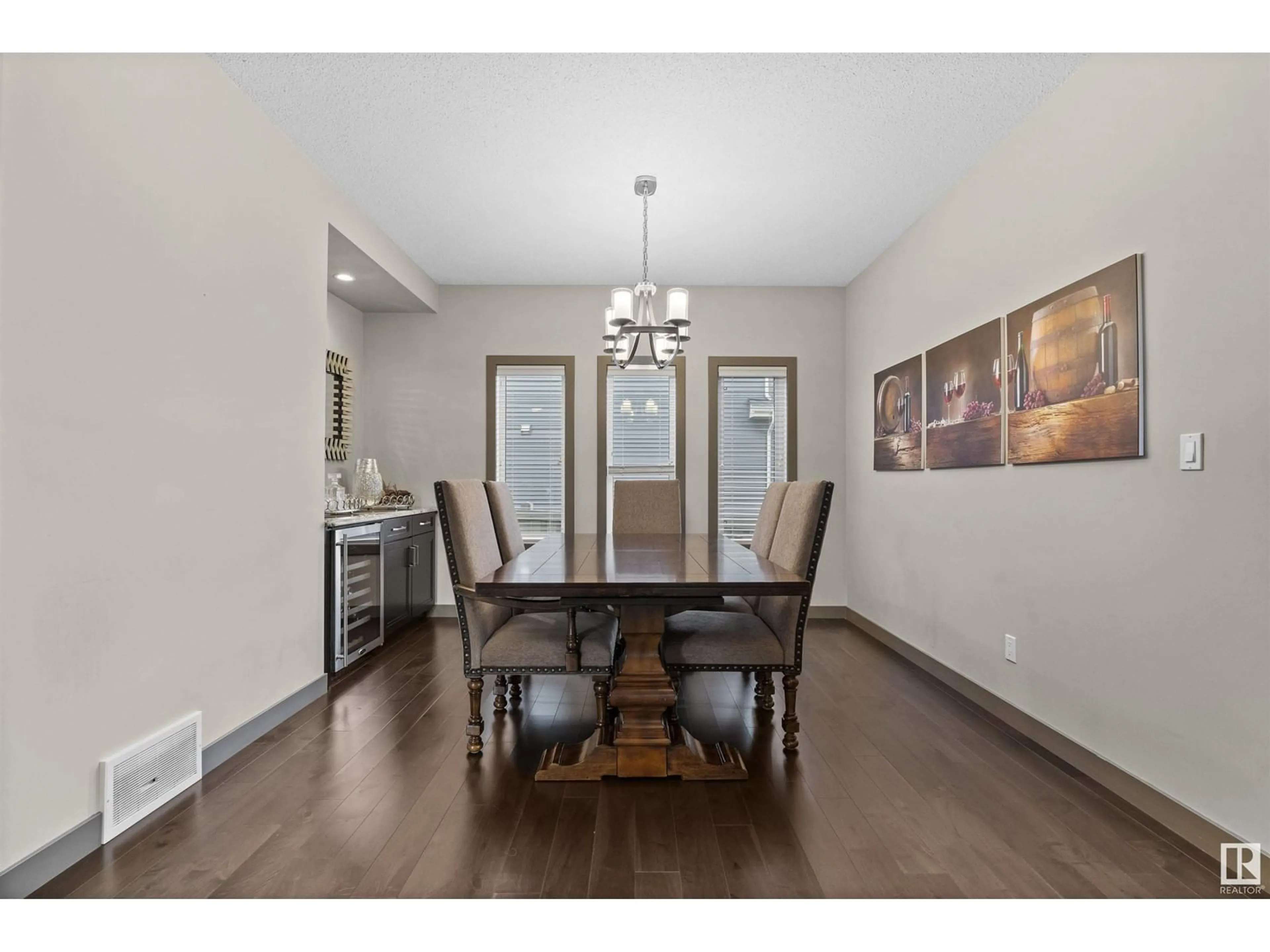 Dining room, wood/laminate floor for 5703 EDWORTHY LANDING LD, Edmonton Alberta T6M0P2