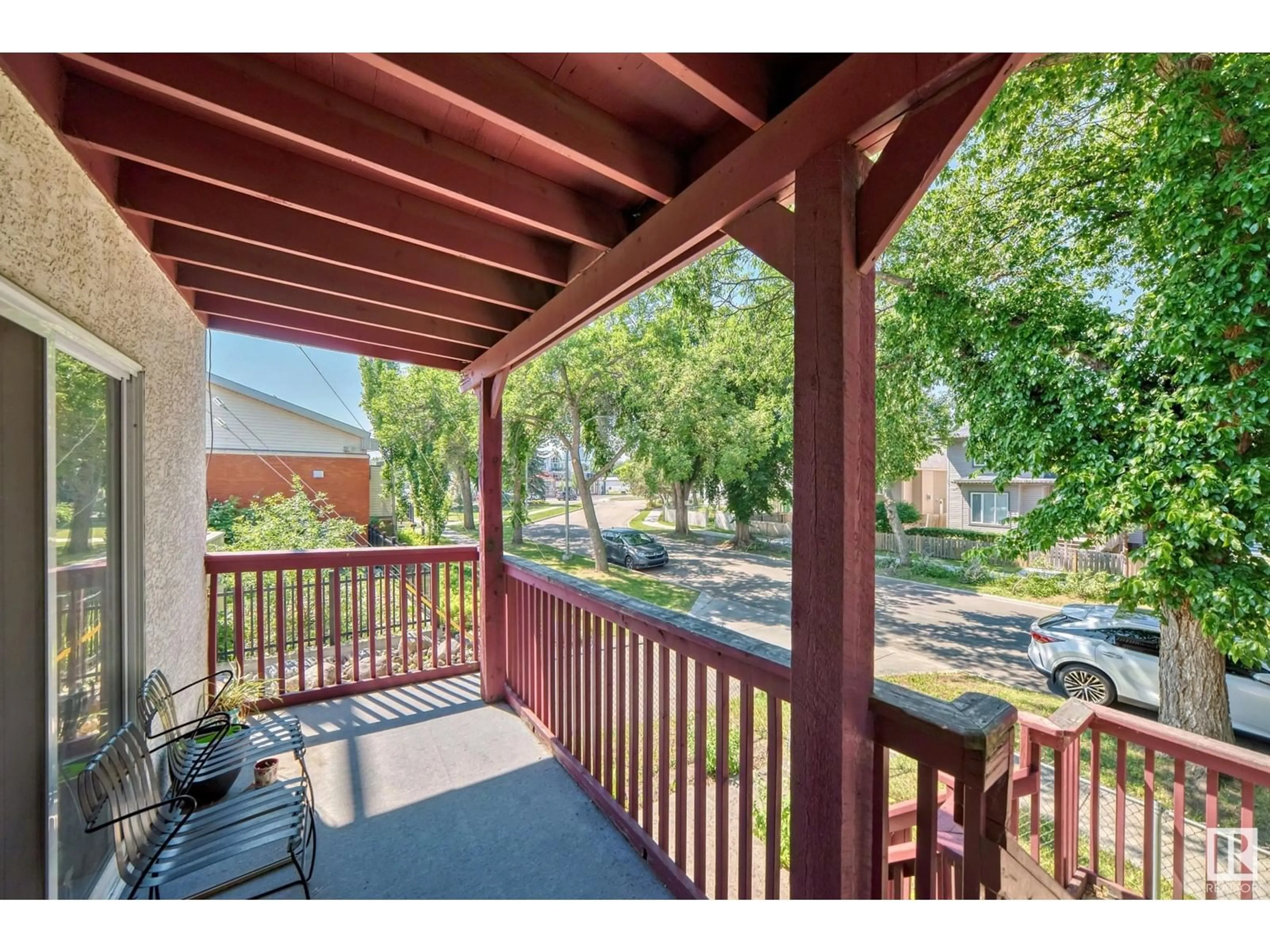 Patio, water/lake/river/ocean view for 11215 91 ST, Edmonton Alberta T5B4A1