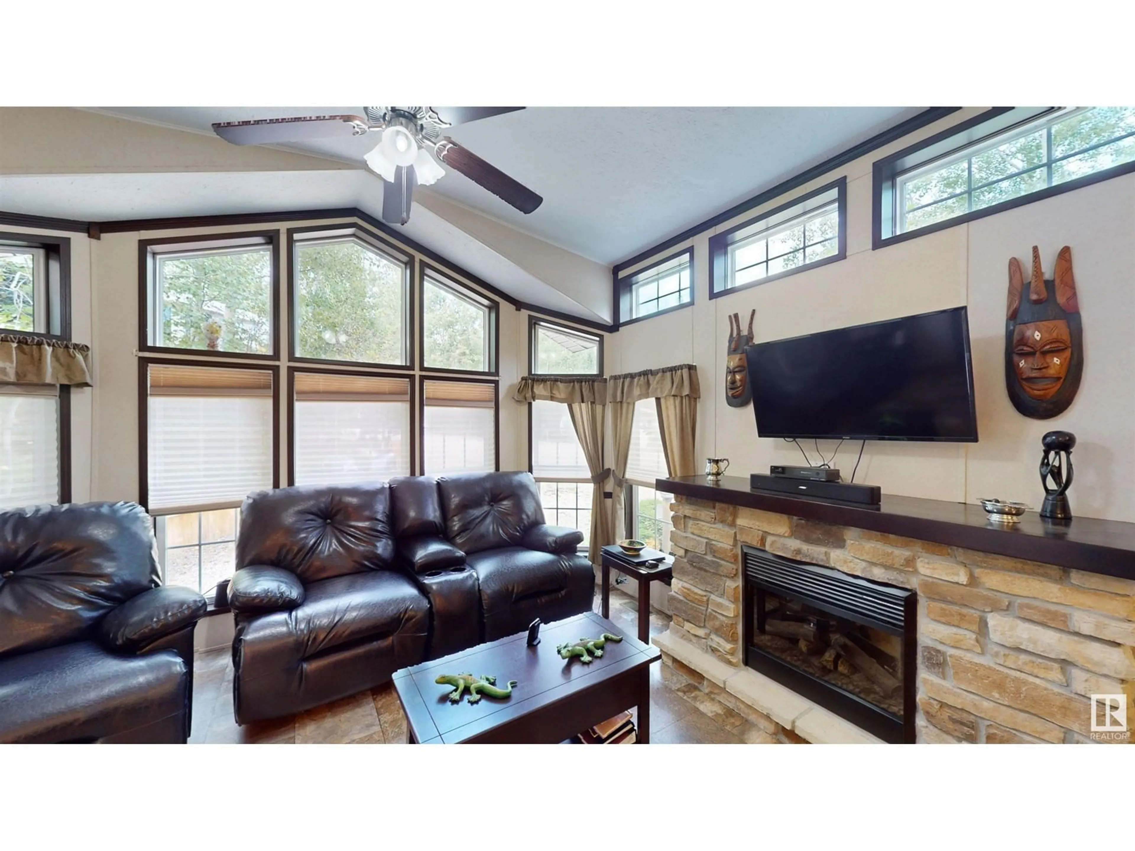 Living room with furniture, unknown for 53213 - 47 A HIGHWAY 31, Rural Parkland County Alberta T0E2B0