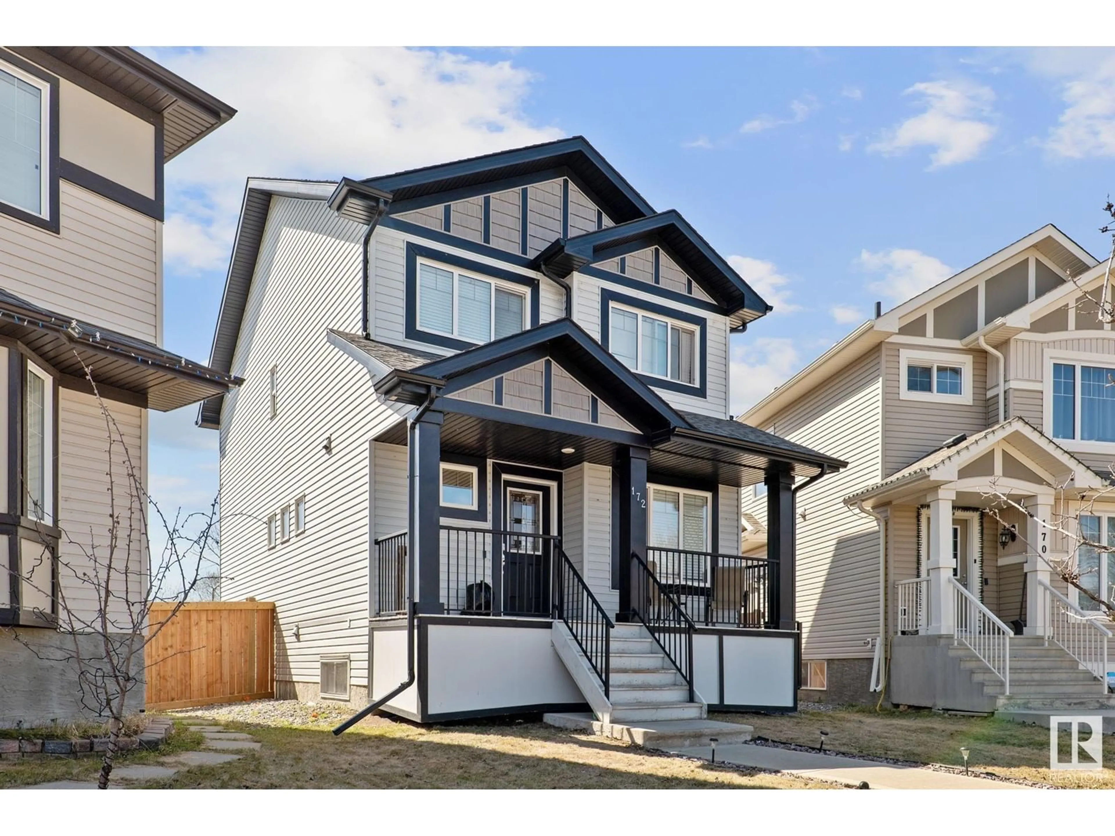 Home with vinyl exterior material, street for 172 KIRPATRICK WY, Leduc Alberta T9E0Z2