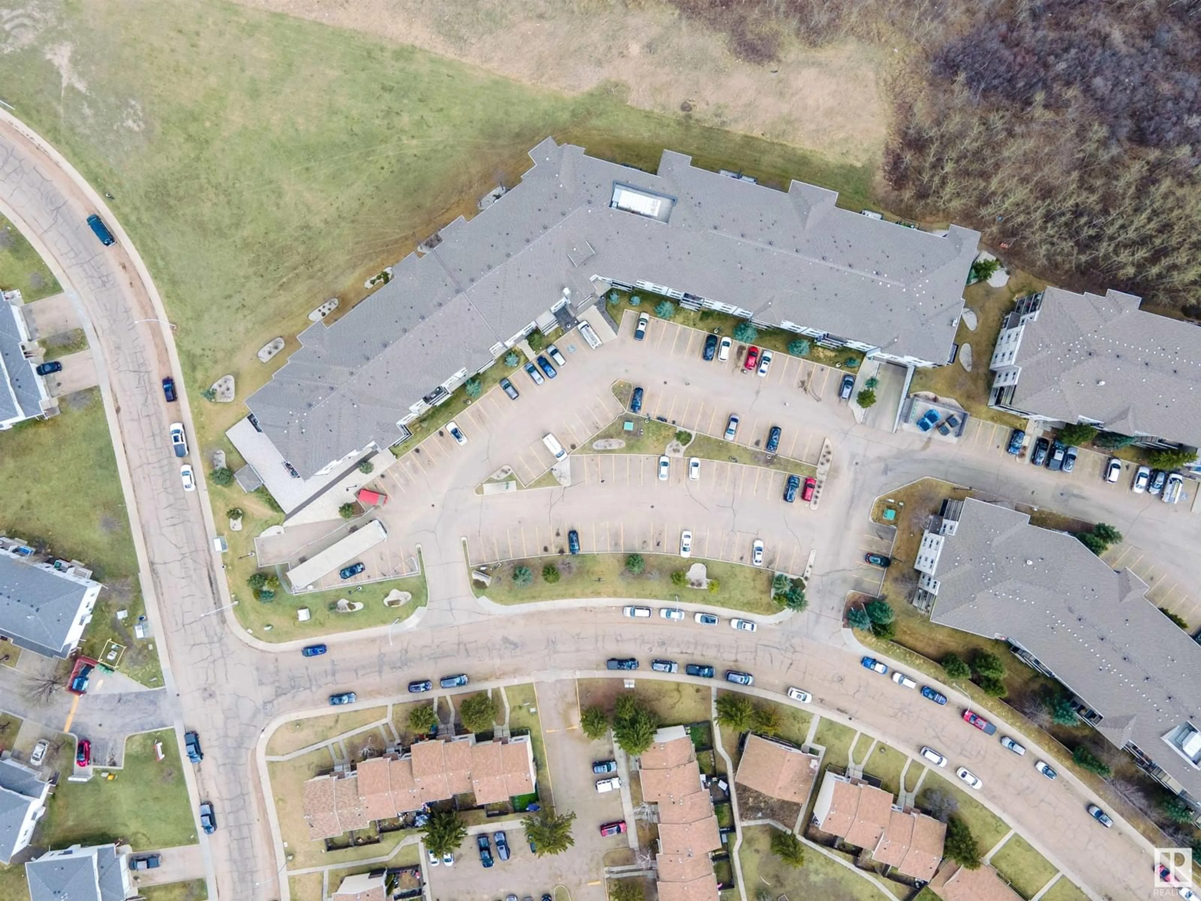 A pic from outside/outdoor area/front of a property/back of a property/a pic from drone, street for #352 - 1196 HYNDMAN RD, Edmonton Alberta T5E0P8