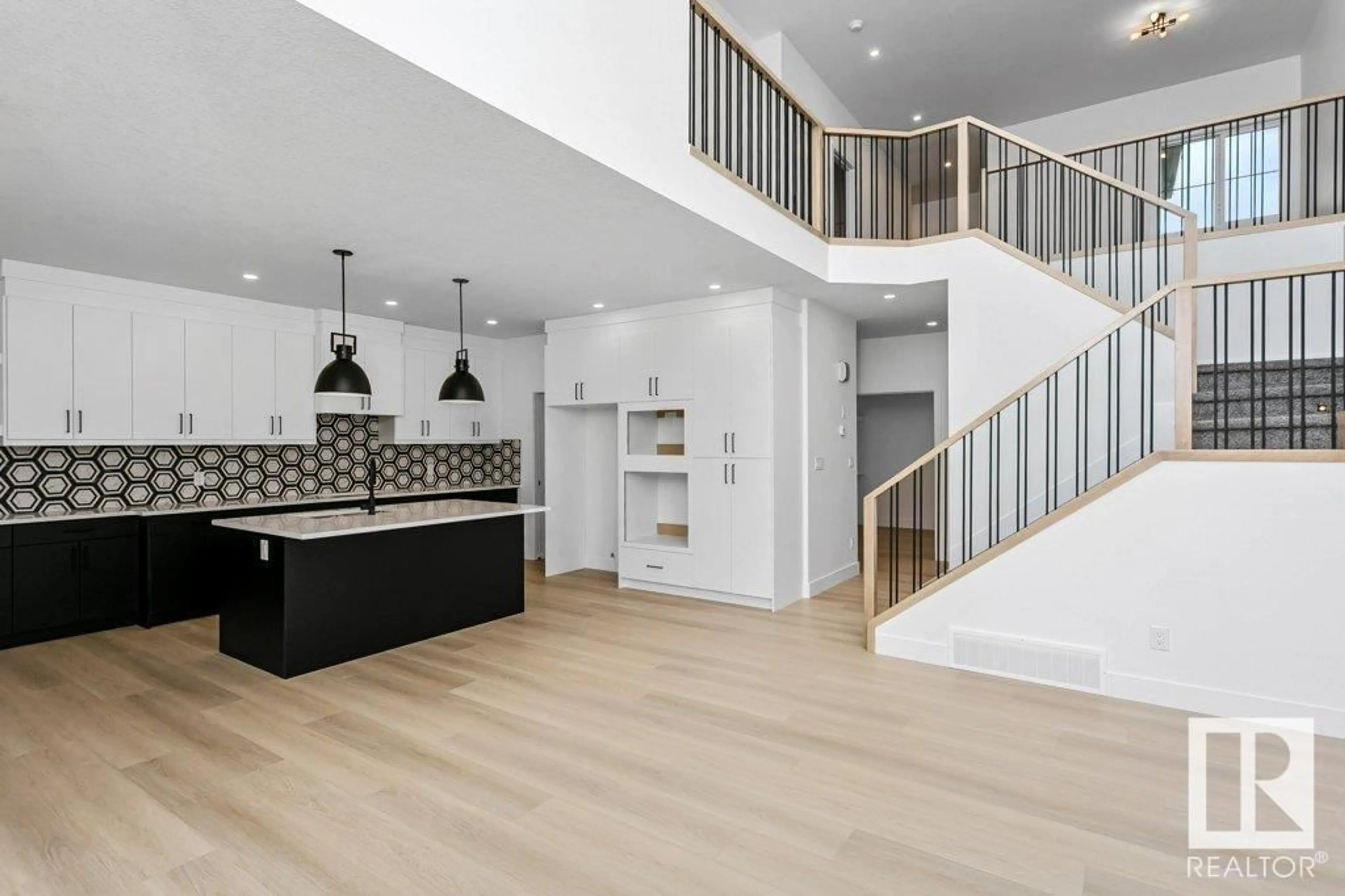 Open concept kitchen, unknown for 10 DALQUIST BA, Leduc Alberta T9E1N7