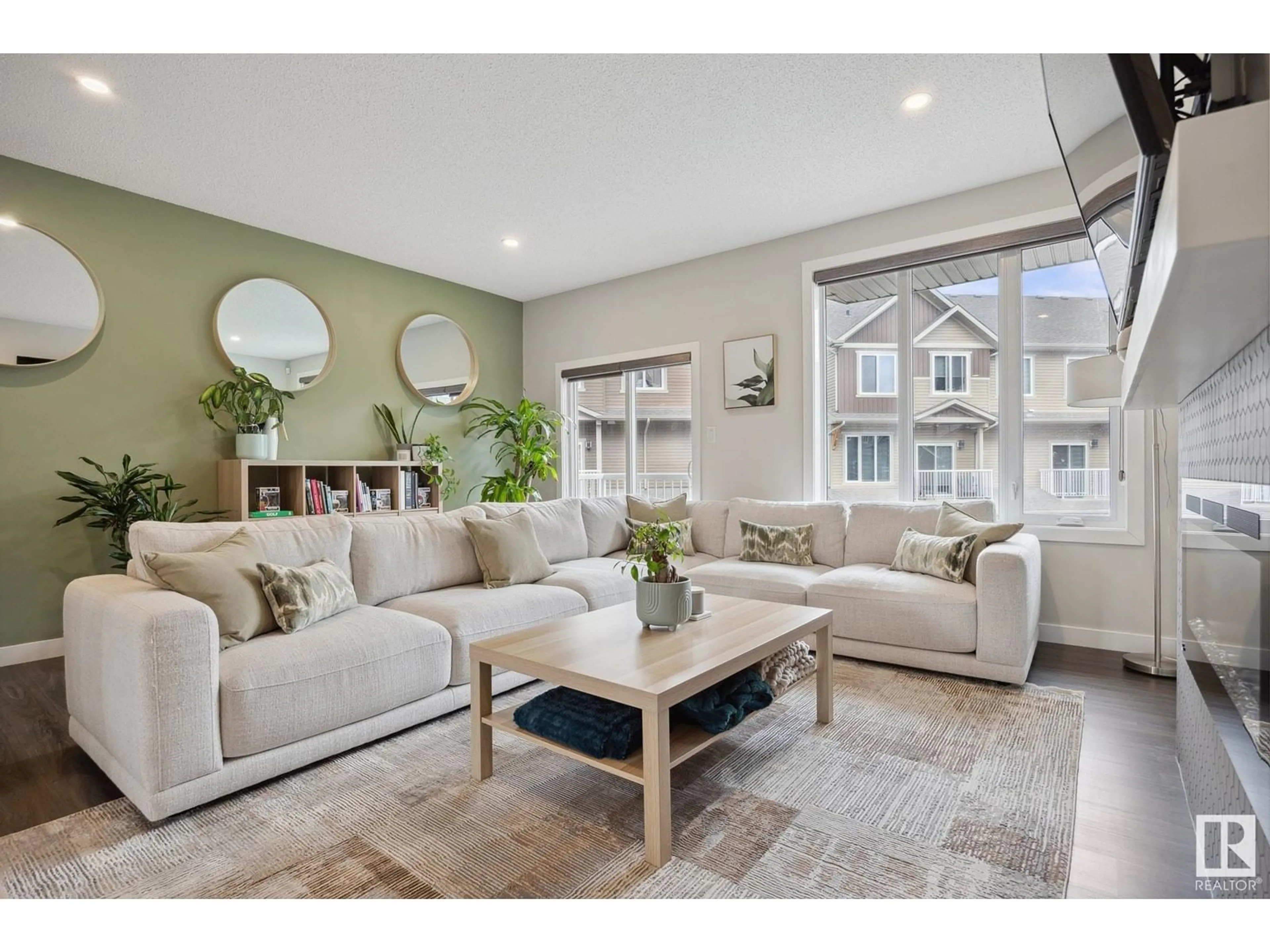 Living room with furniture, unknown for #58 - 1051 GRAYDON HILL BV, Edmonton Alberta T6W3C8
