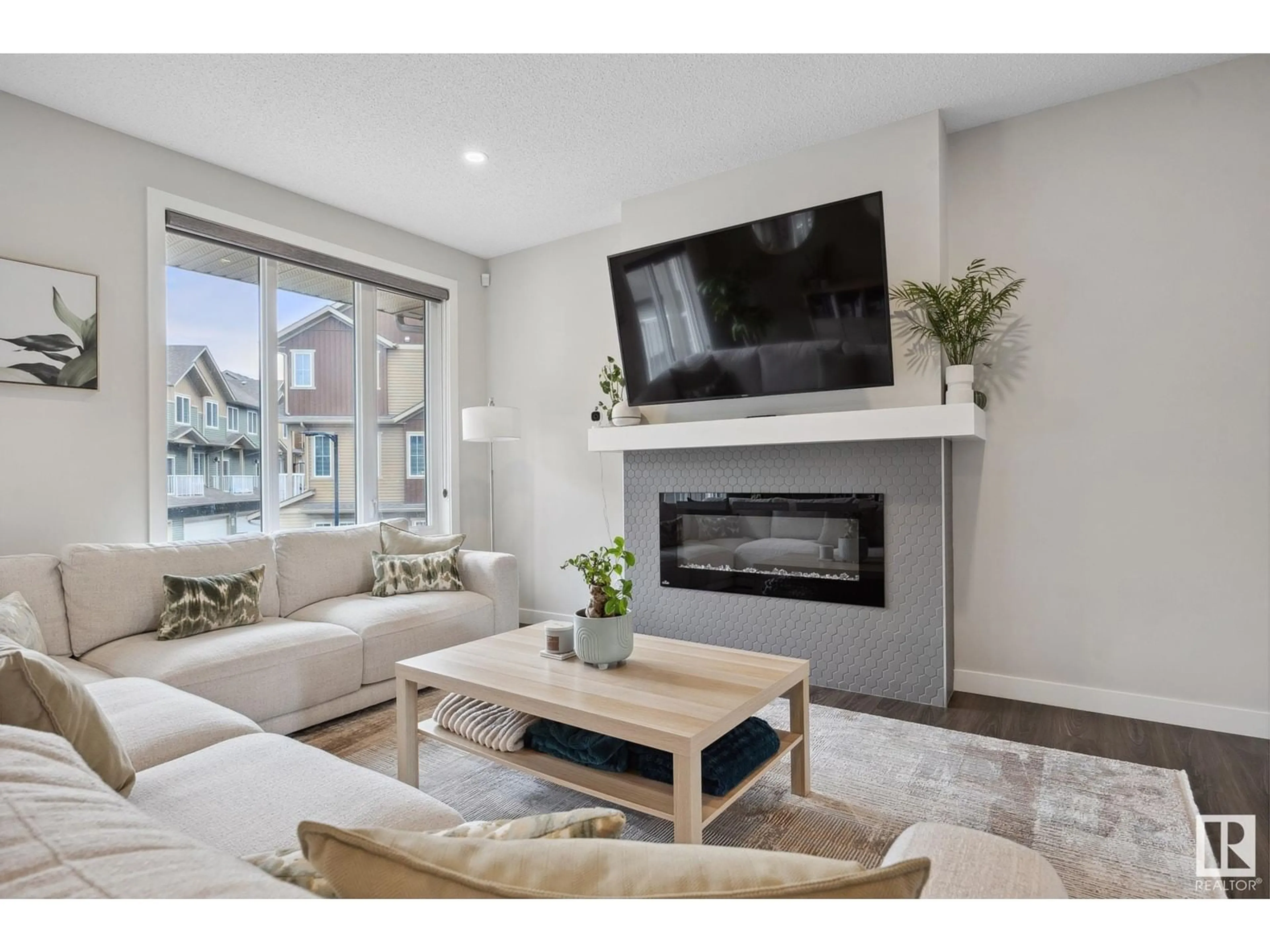 Living room with furniture, unknown for #58 - 1051 GRAYDON HILL BV, Edmonton Alberta T6W3C8