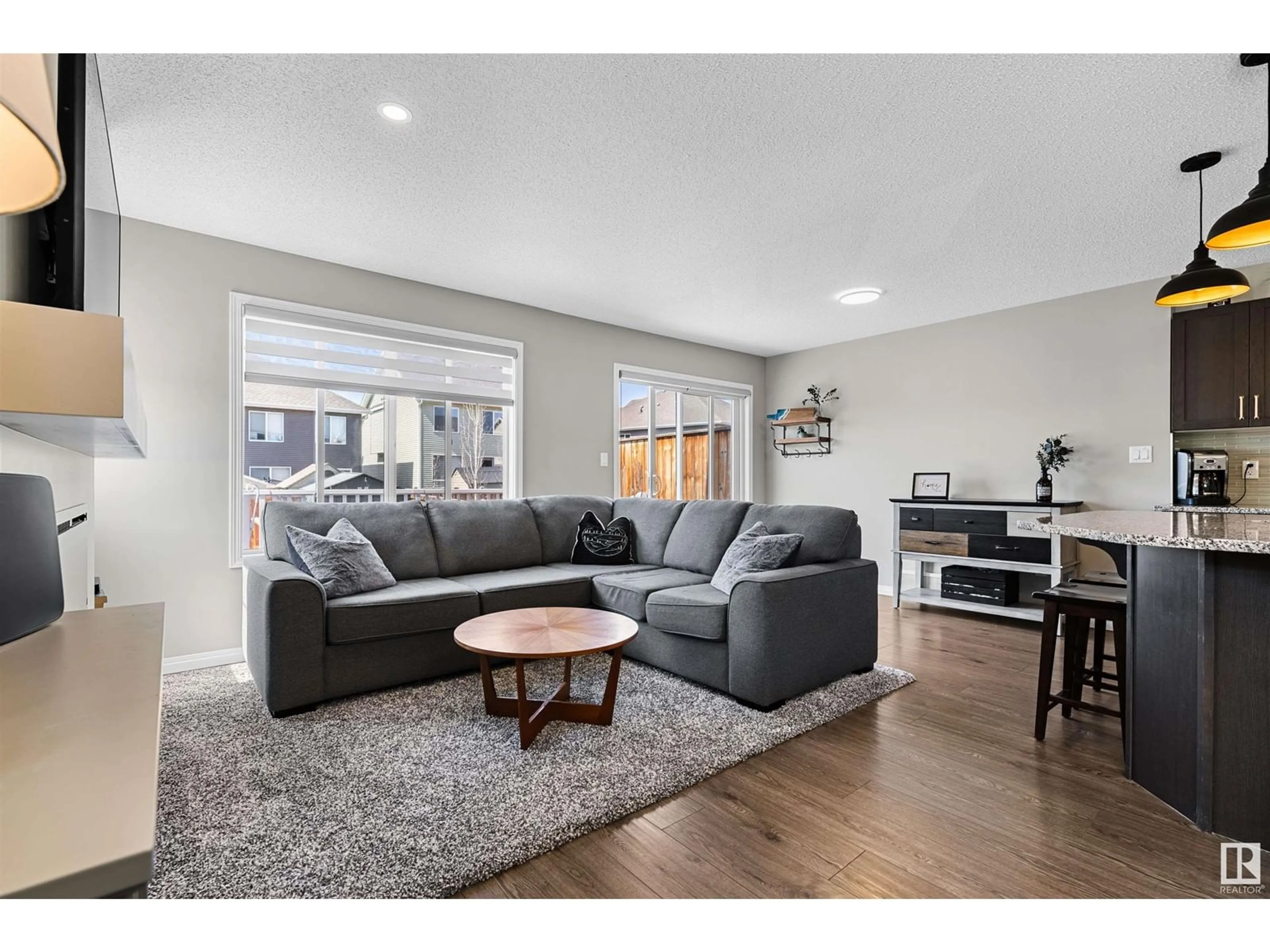 Living room with furniture, unknown for SW - 2324 67A ST, Edmonton Alberta T6X2A9