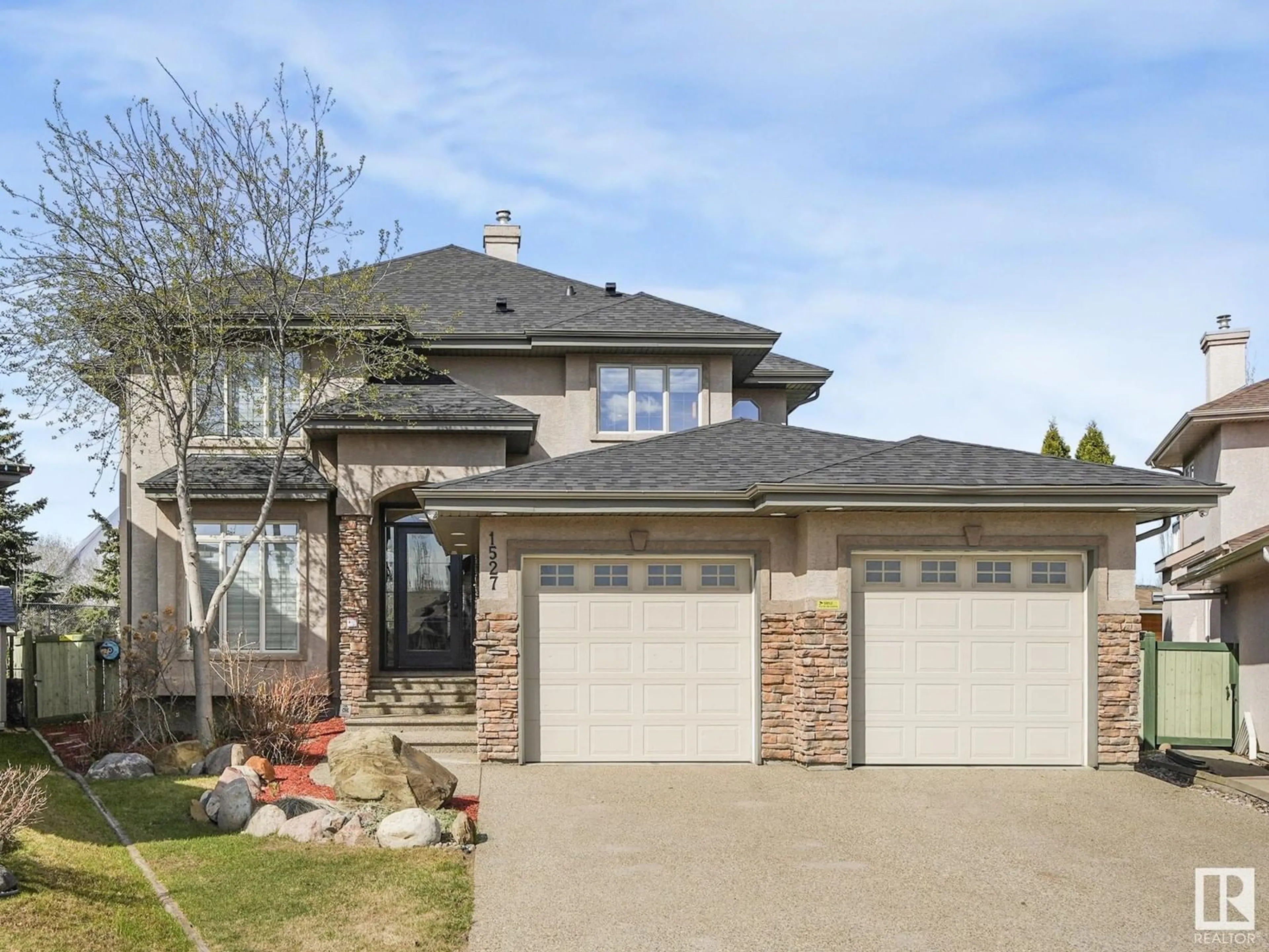 Home with brick exterior material, street for 1527 PALMER CL, Edmonton Alberta T5T6W3