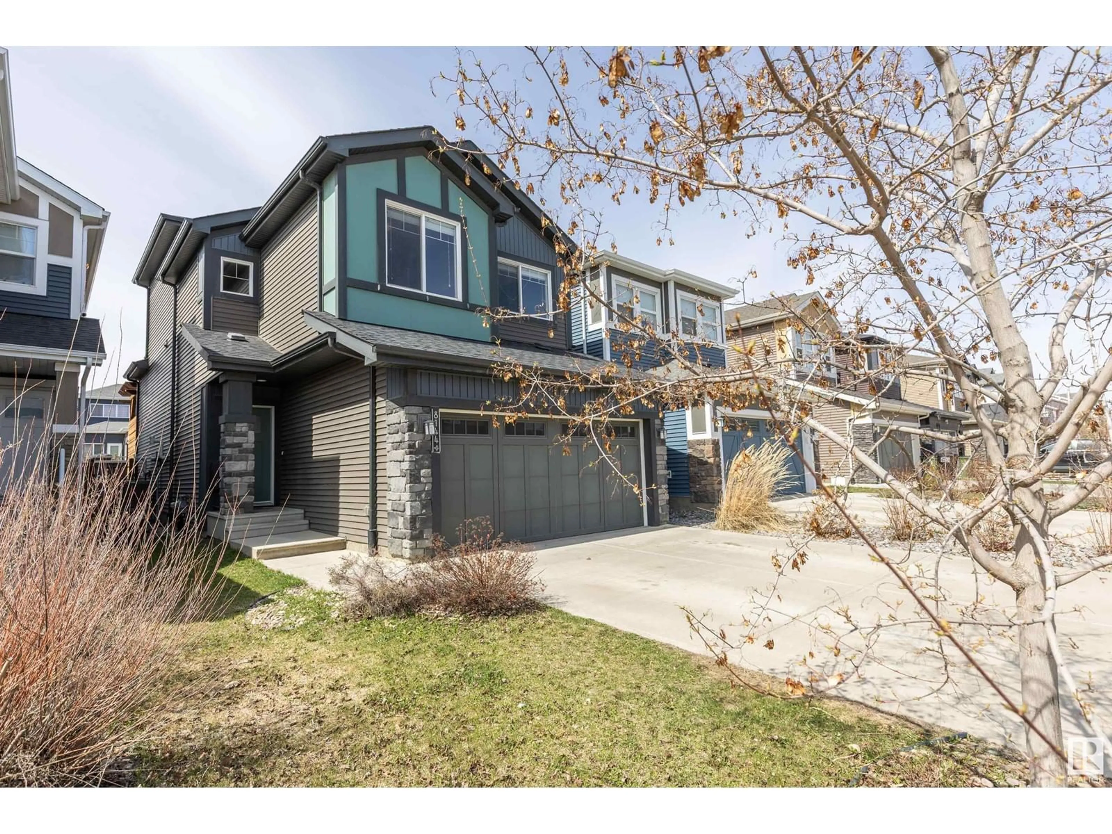Home with vinyl exterior material, street for NW - 8144 225 ST, Edmonton Alberta T5T7G6