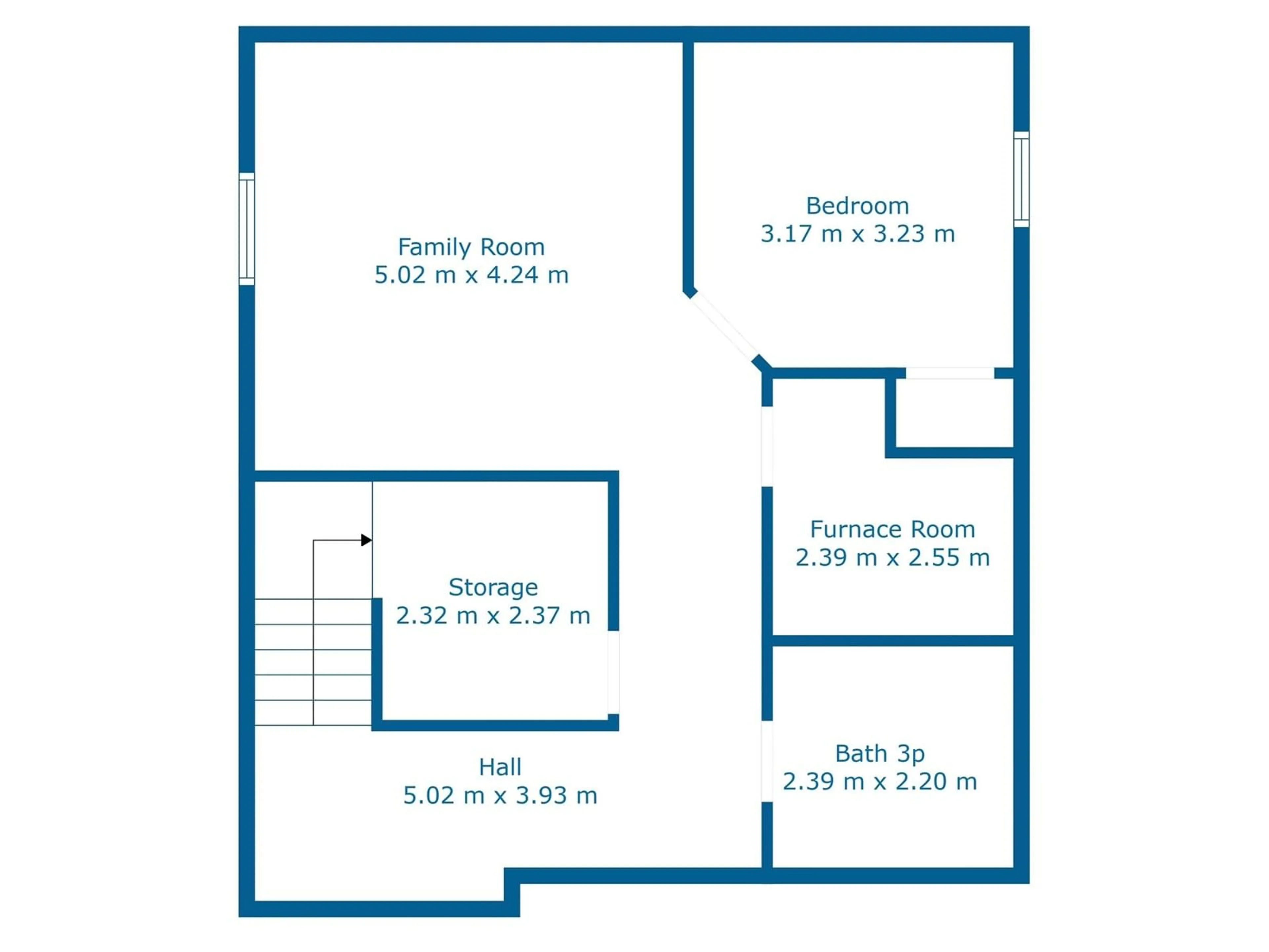 Floor plan for 4116 37A AV, Edmonton Alberta T6L7A1