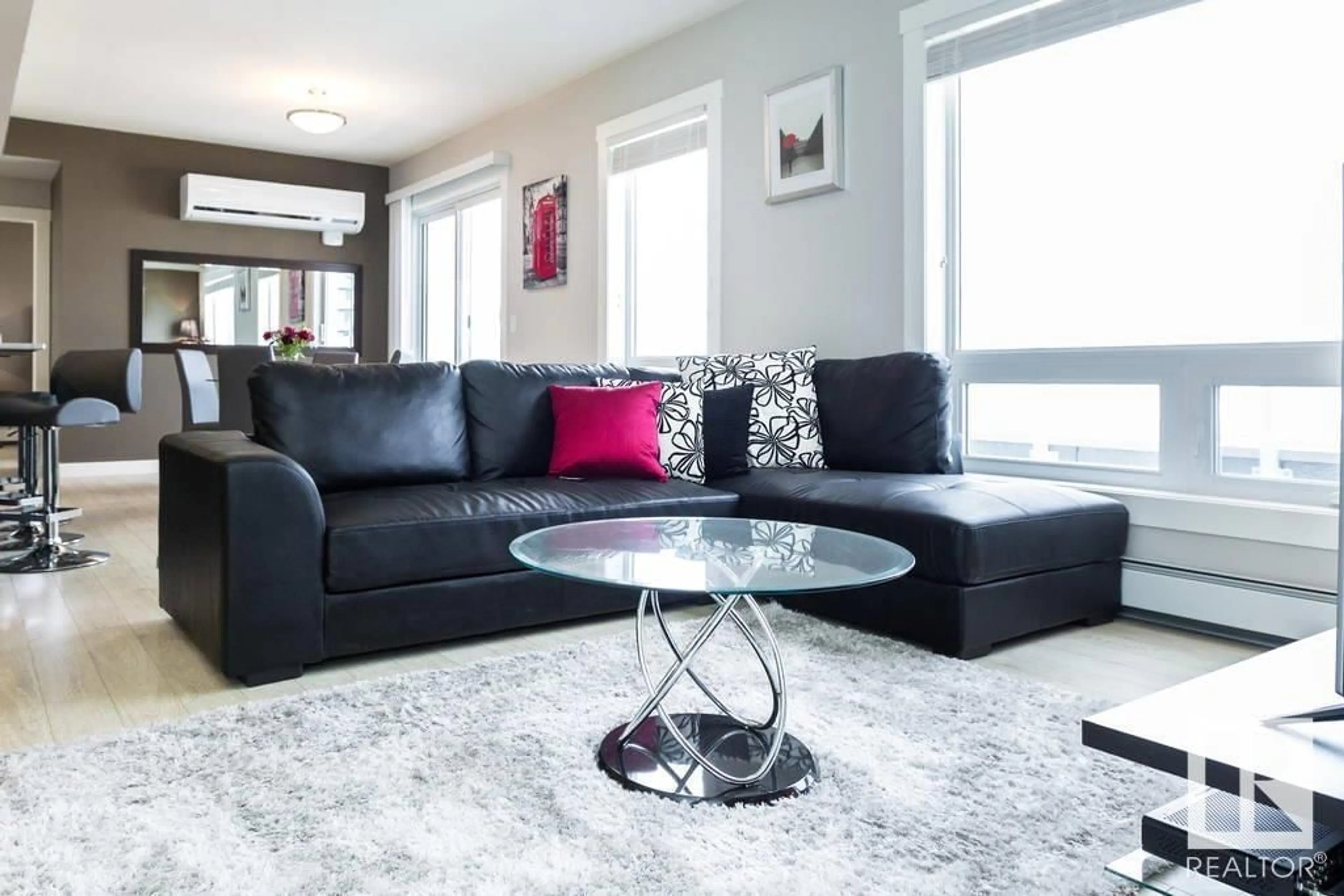 Living room with furniture, unknown for 10226 - 2502 104 ST NW, Edmonton Alberta T5J1B8