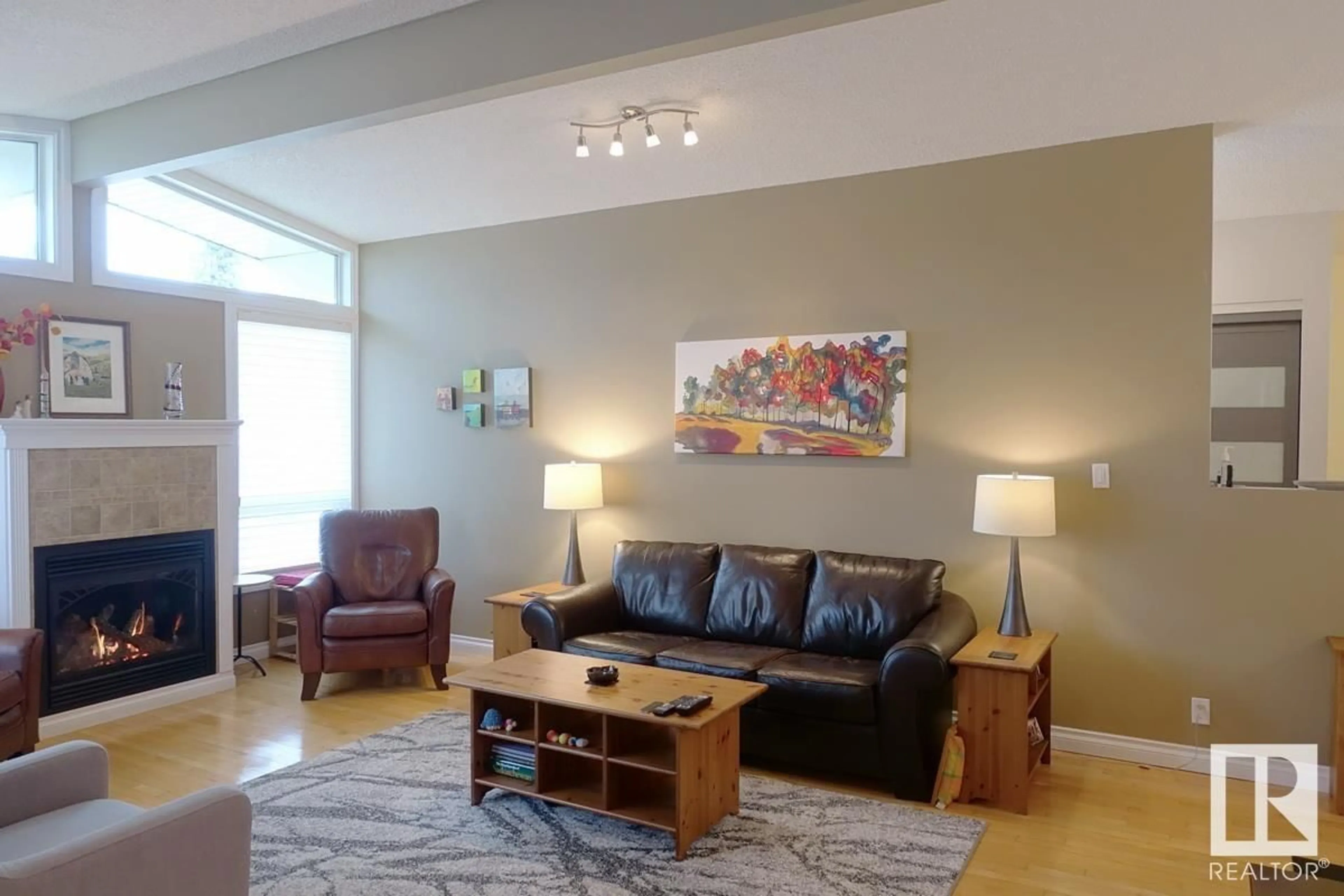Living room with furniture, unknown for 5 GARNET CR, Sherwood Park Alberta T8A2R7
