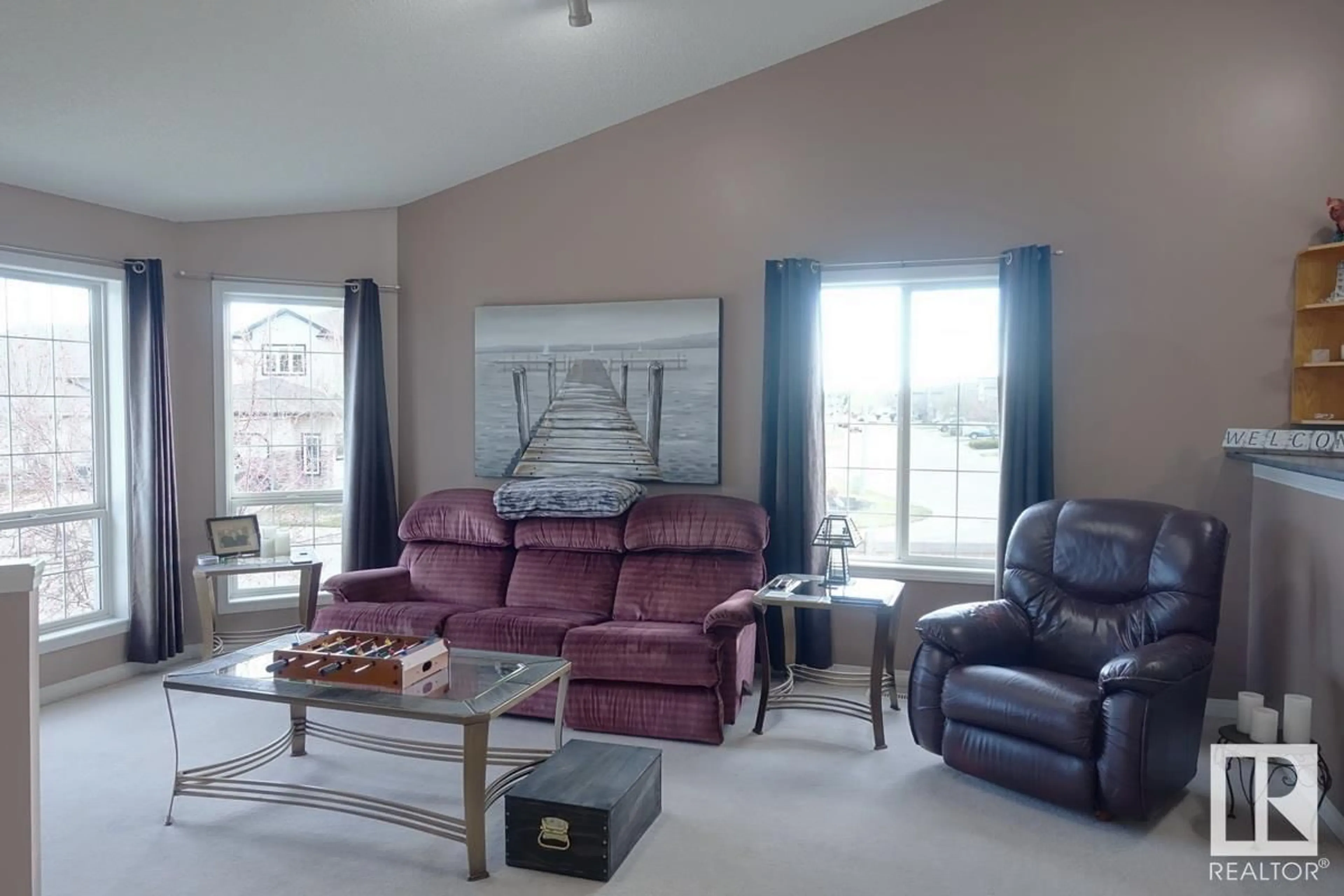Living room with furniture, unknown for 13 HUNTINGTON BA, Spruce Grove Alberta T7X4K7