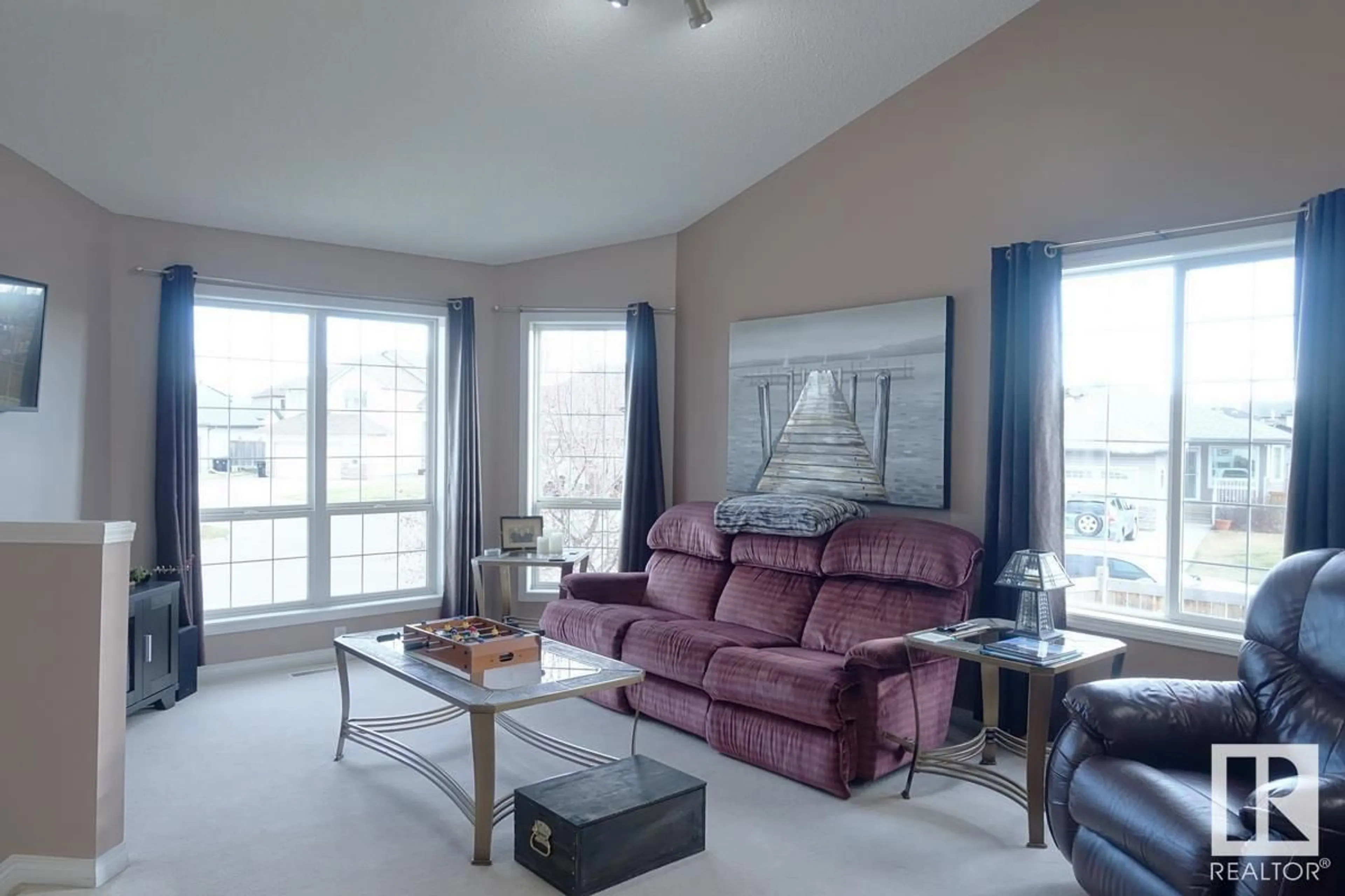 Living room with furniture, unknown for 13 HUNTINGTON BA, Spruce Grove Alberta T7X4K7