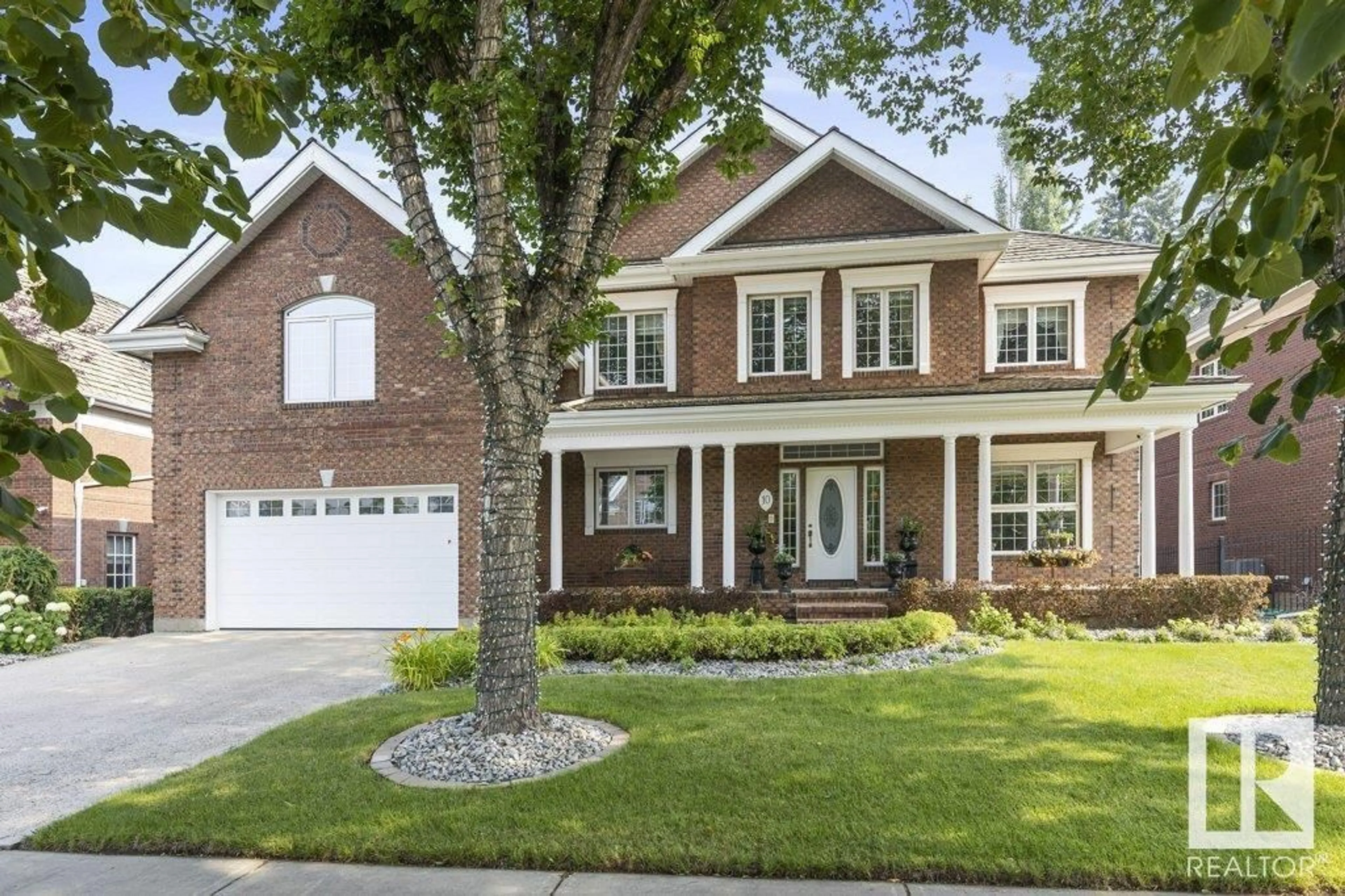 Home with brick exterior material, street for 10 KANDLEWICK CL, St. Albert Alberta T8N6Z7