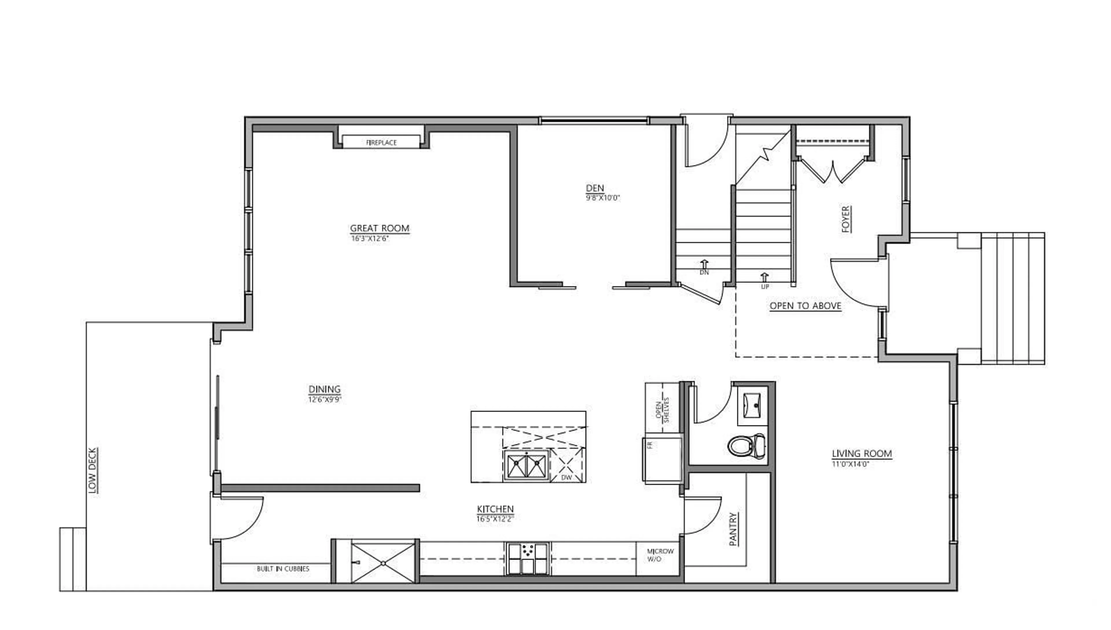 Floor plan for NW - 6535 112A ST, Edmonton Alberta T6H4R4