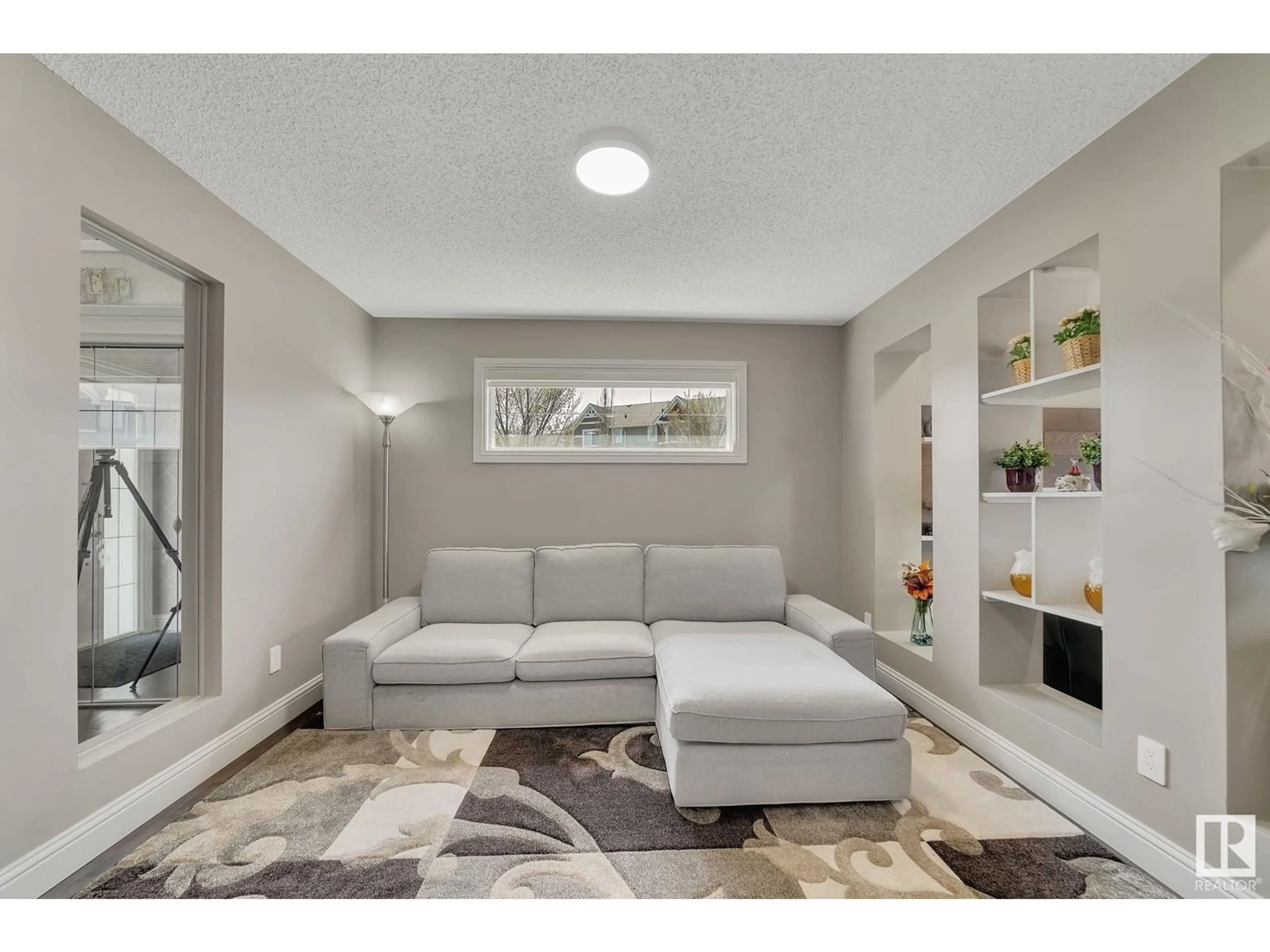 Living room with furniture, unknown for 216 55 ST, Edmonton Alberta T6X0L1