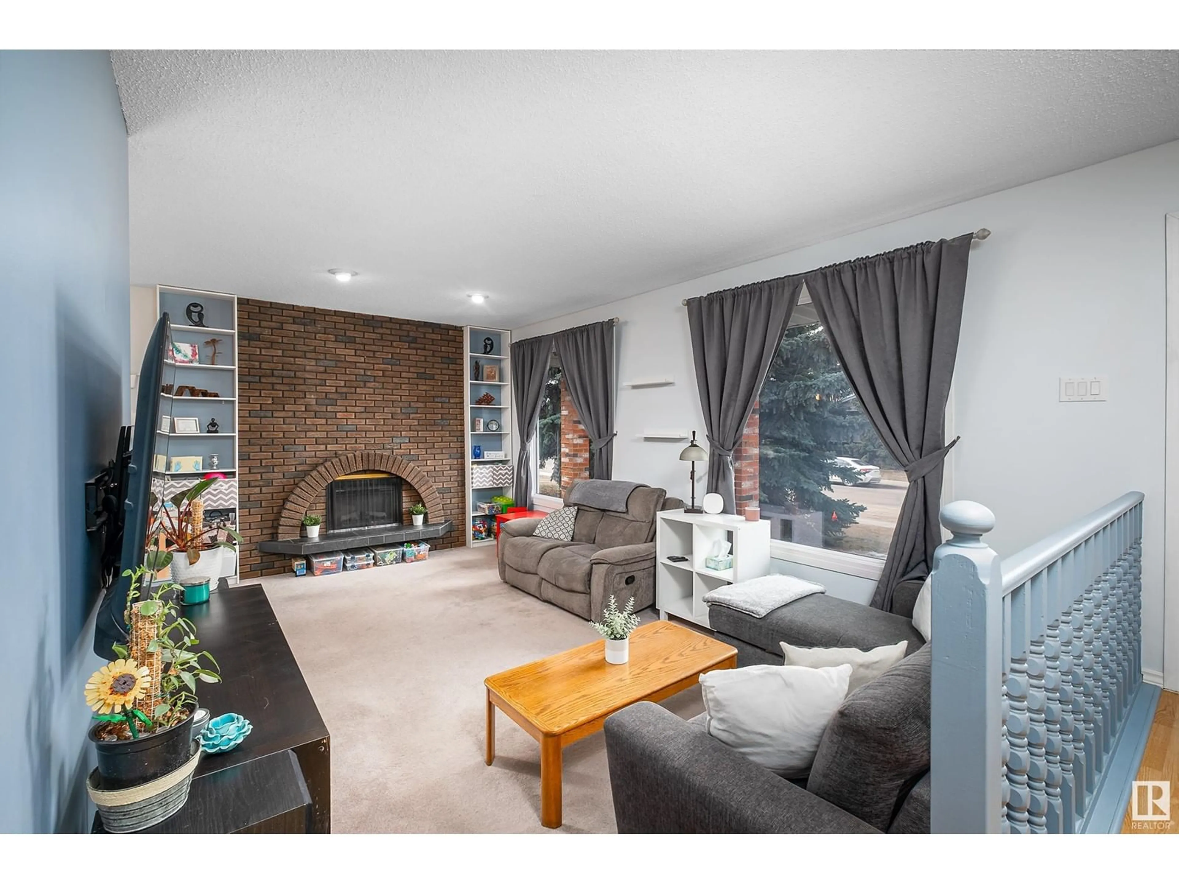 Living room with furniture, unknown for NW - 1751 62 ST, Edmonton Alberta T6L1M7
