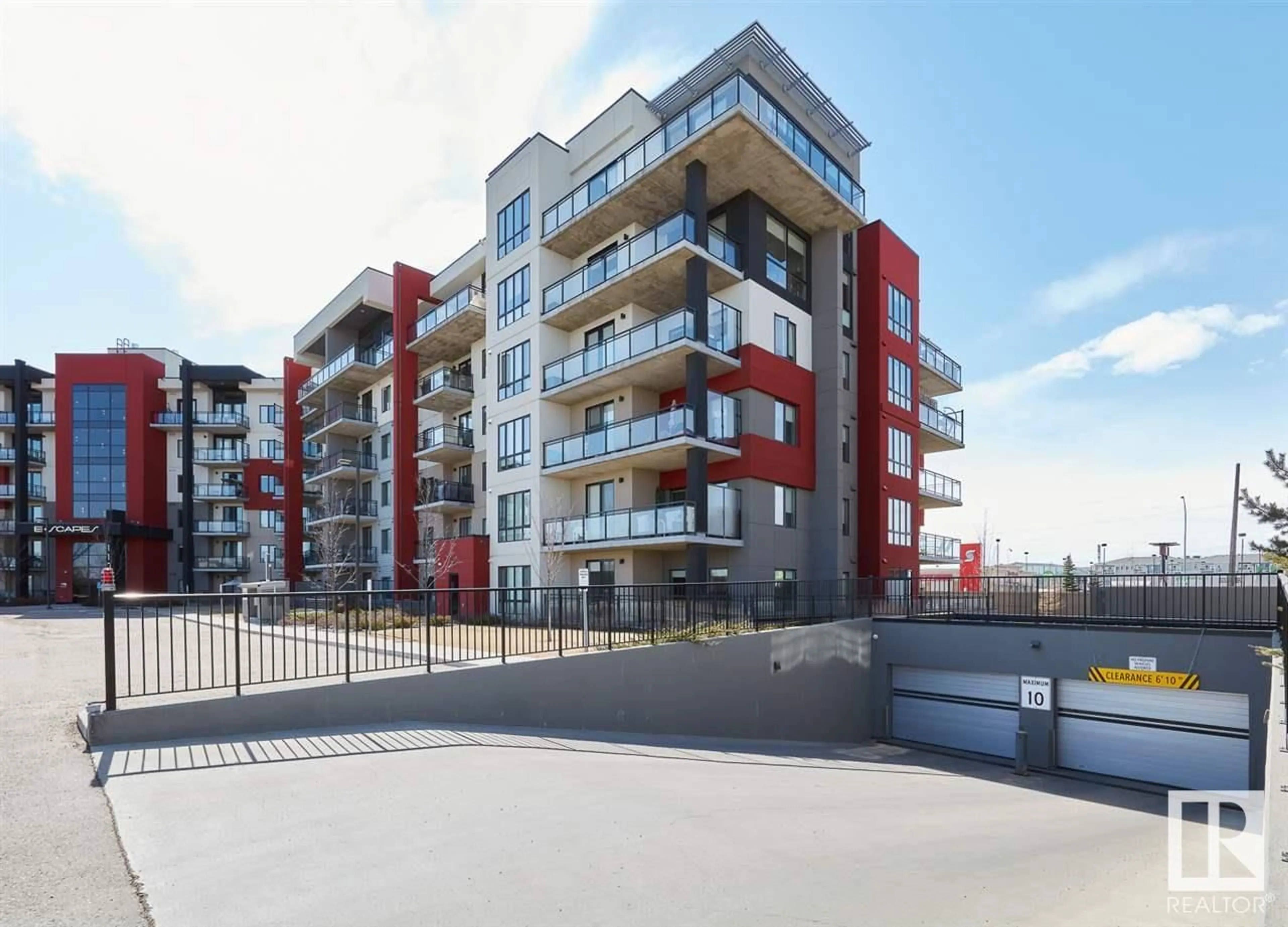 A pic from outside/outdoor area/front of a property/back of a property/a pic from drone, unknown for 11080 - 522 ELLERSLIE RD SW, Edmonton Alberta T6W2C2