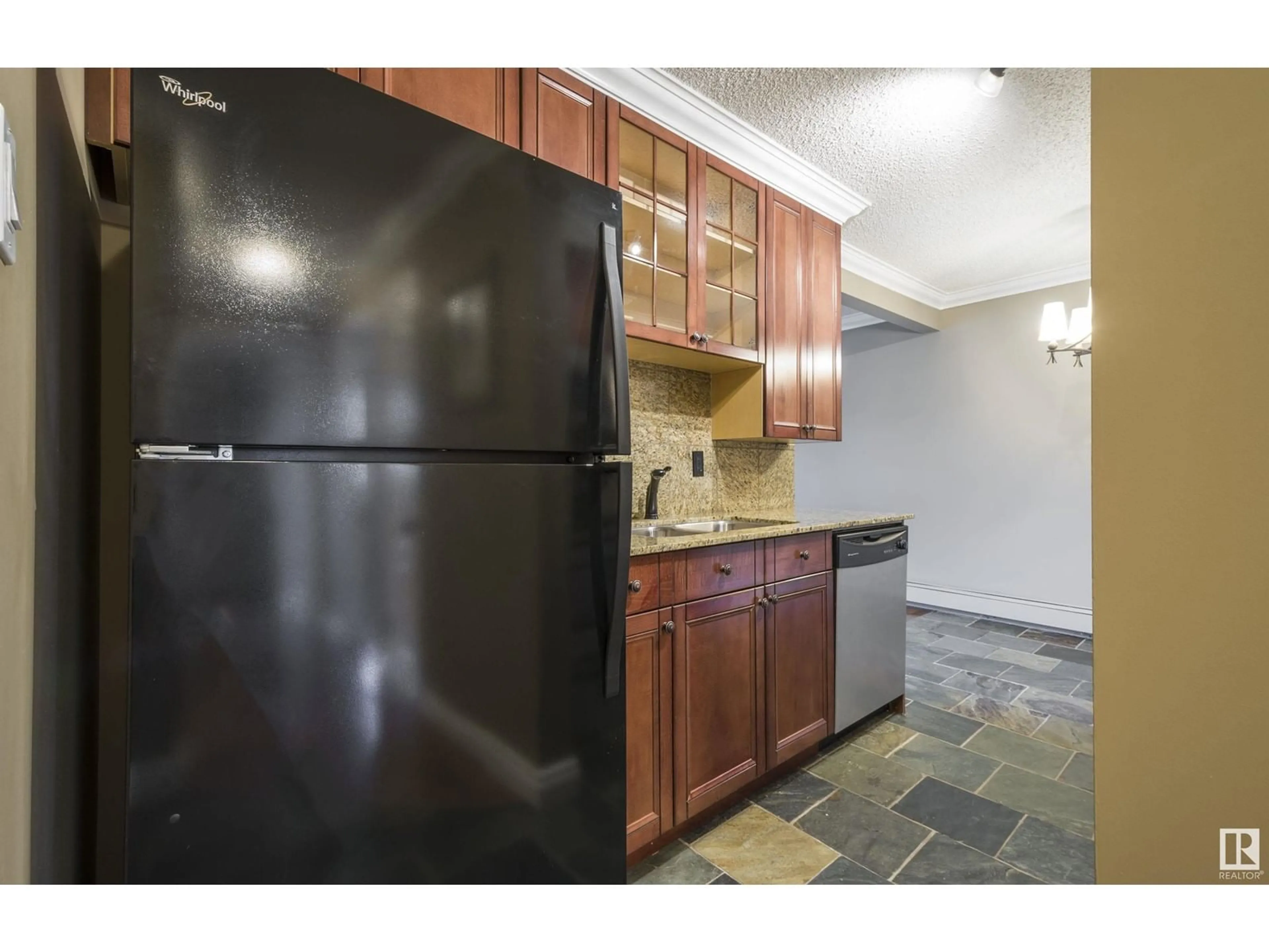 Standard kitchen, unknown for #201 - 10745 83 AV, Edmonton Alberta T6E2E5
