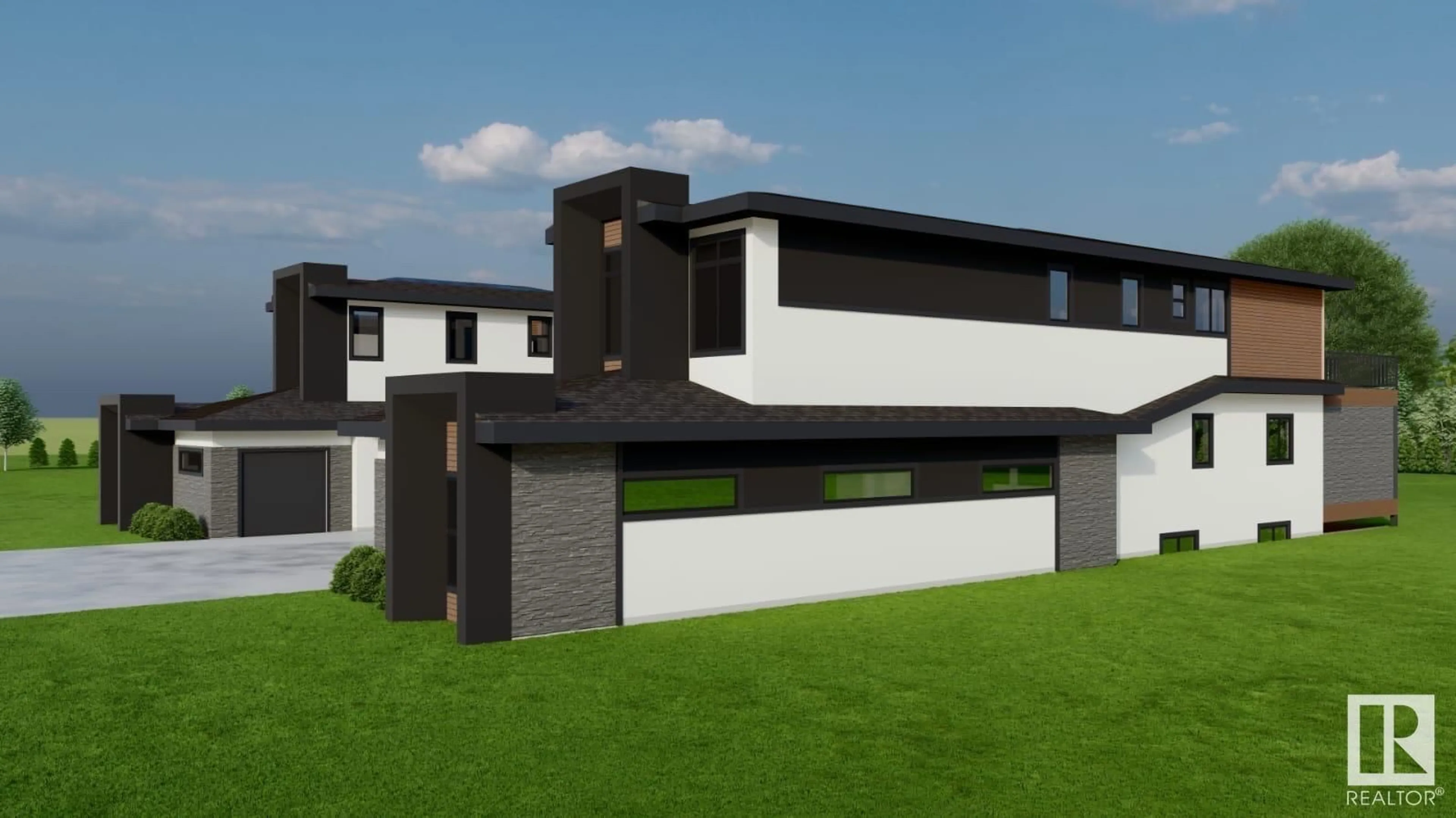 Home with brick exterior material, building for 49 26409 TWP ROAD 532 A, Rural Parkland County Alberta T7X0W7