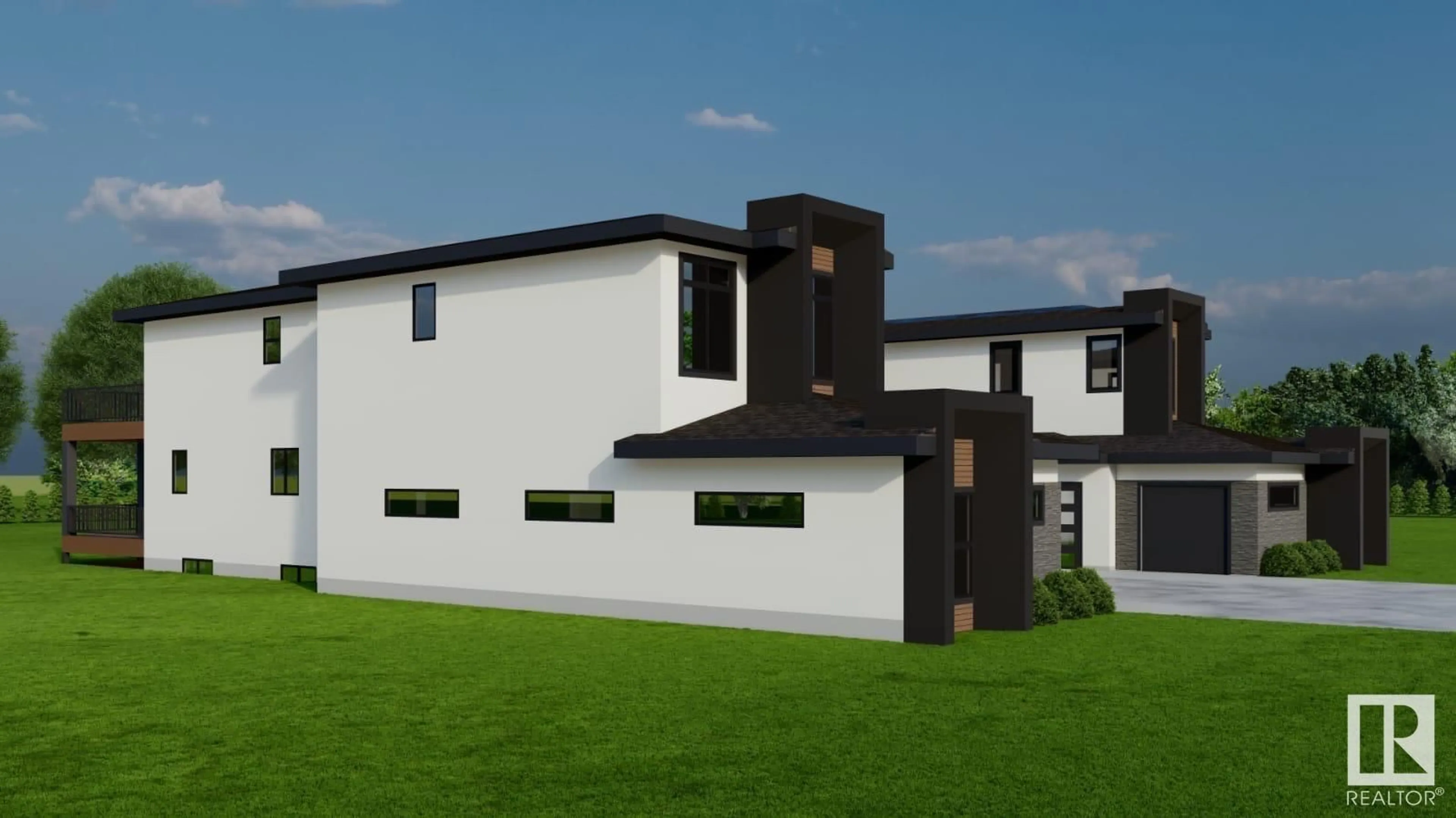 Home with vinyl exterior material, building for 49 26409 TWP ROAD 532 A, Rural Parkland County Alberta T7X0W7