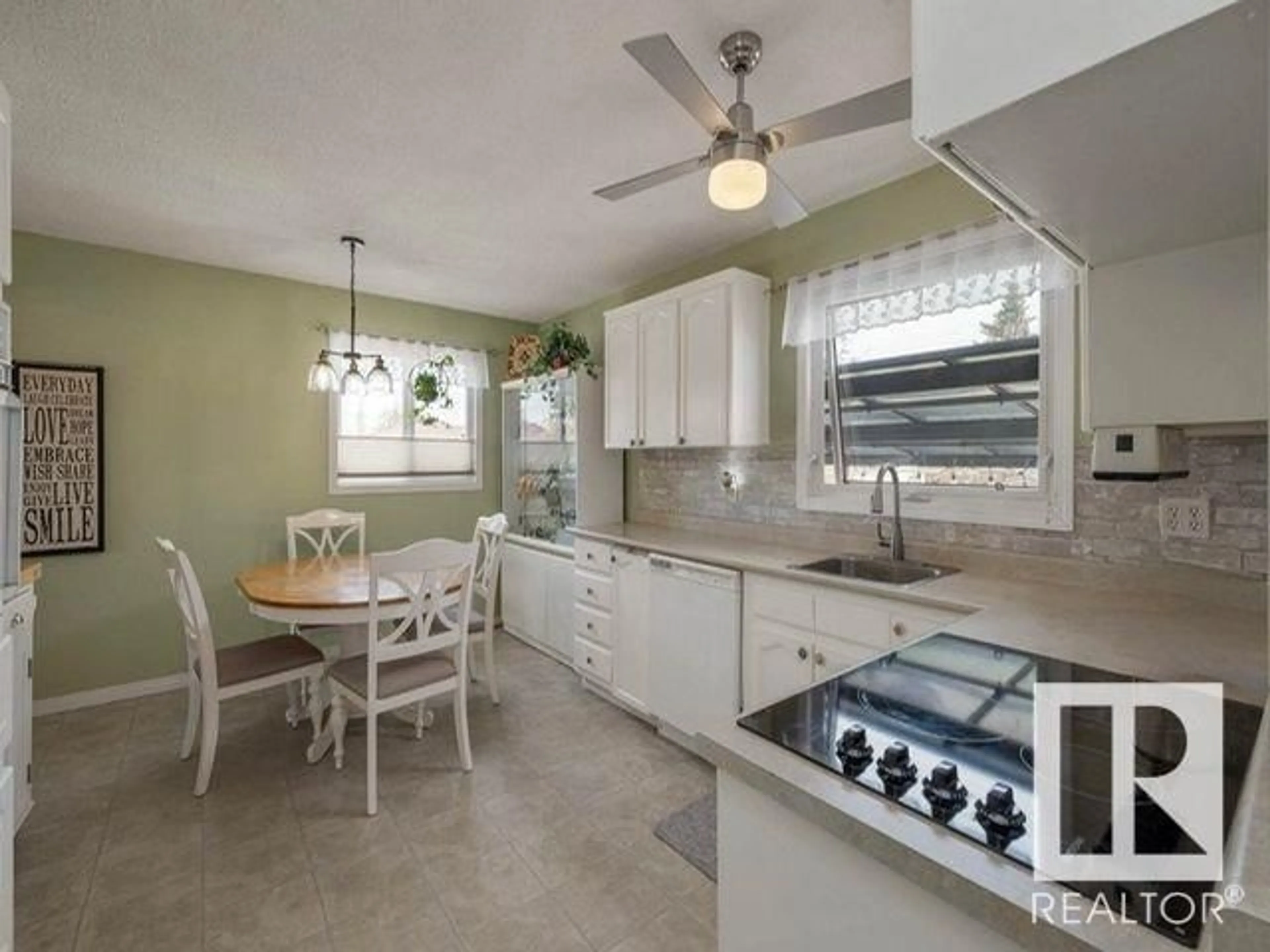 Open concept kitchen, ceramic/tile floor for 38 BALMORAL DR, Spruce Grove Alberta T7X1C8