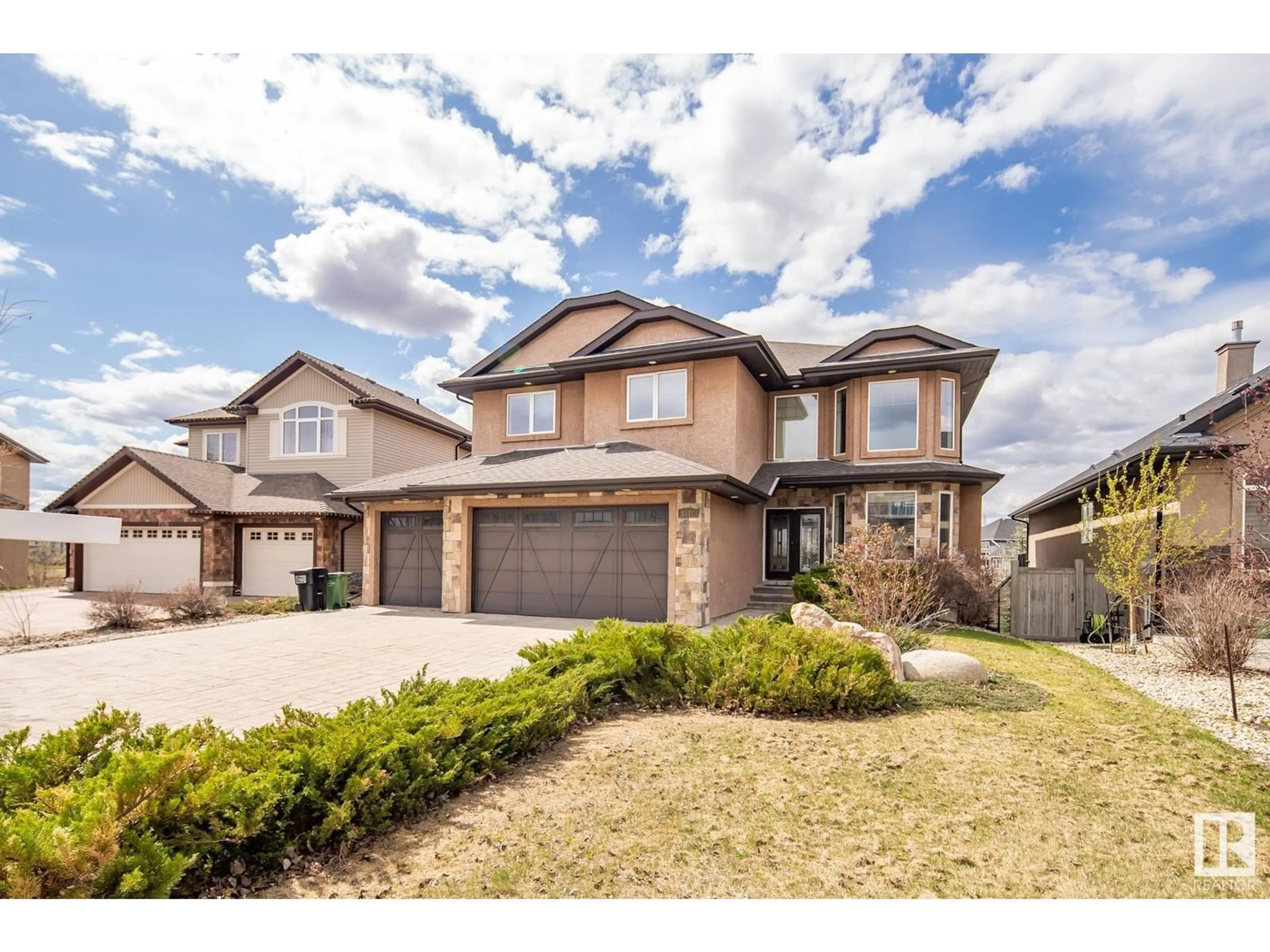 Home with brick exterior material, street for 1516 ADAMSON VIEW VW, Edmonton Alberta T6W0V4