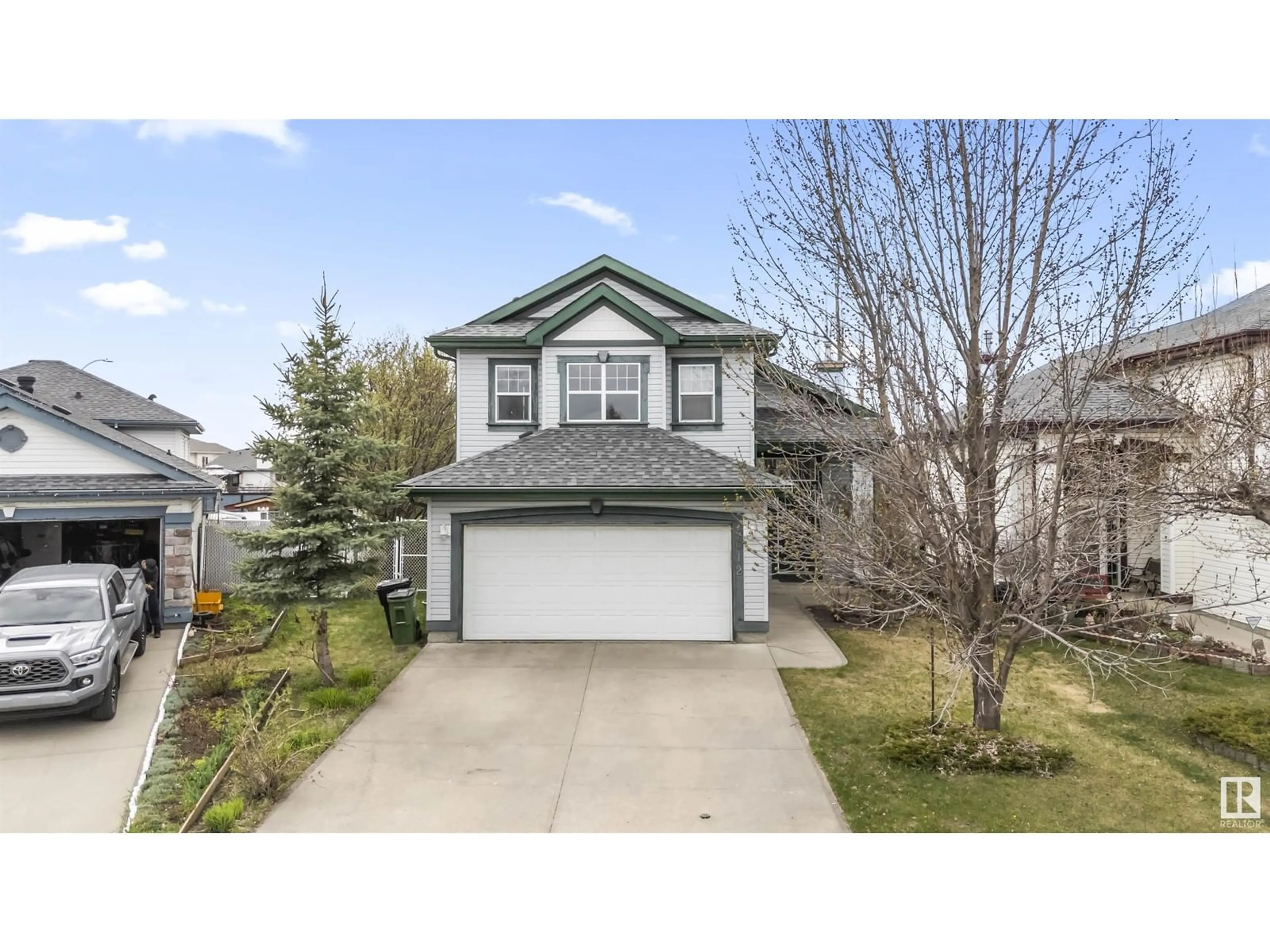 A pic from outside/outdoor area/front of a property/back of a property/a pic from drone, street for 4012 33A ST, Edmonton Alberta T6T1P1