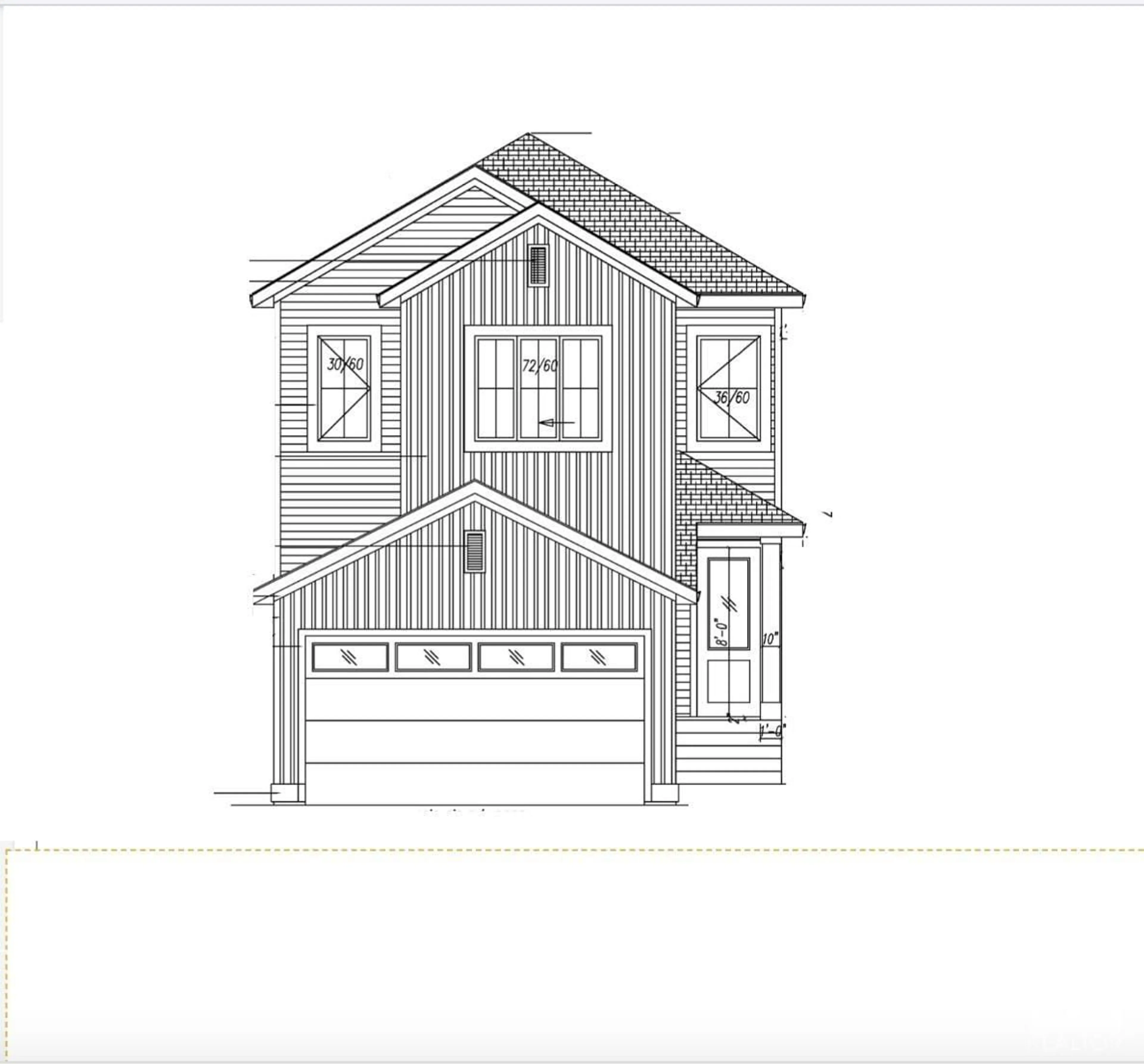 Floor plan for 216 CRYSTAL CREEK, Leduc Alberta T9E1N3