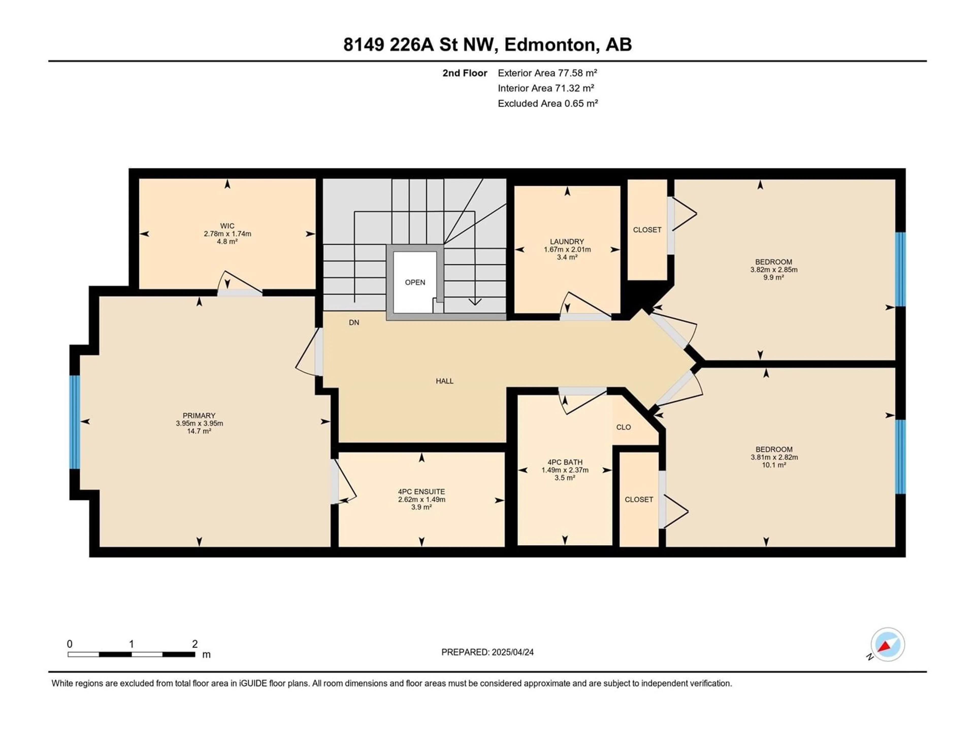 Floor plan for NW - 8149 226A ST, Edmonton Alberta T5T7S7
