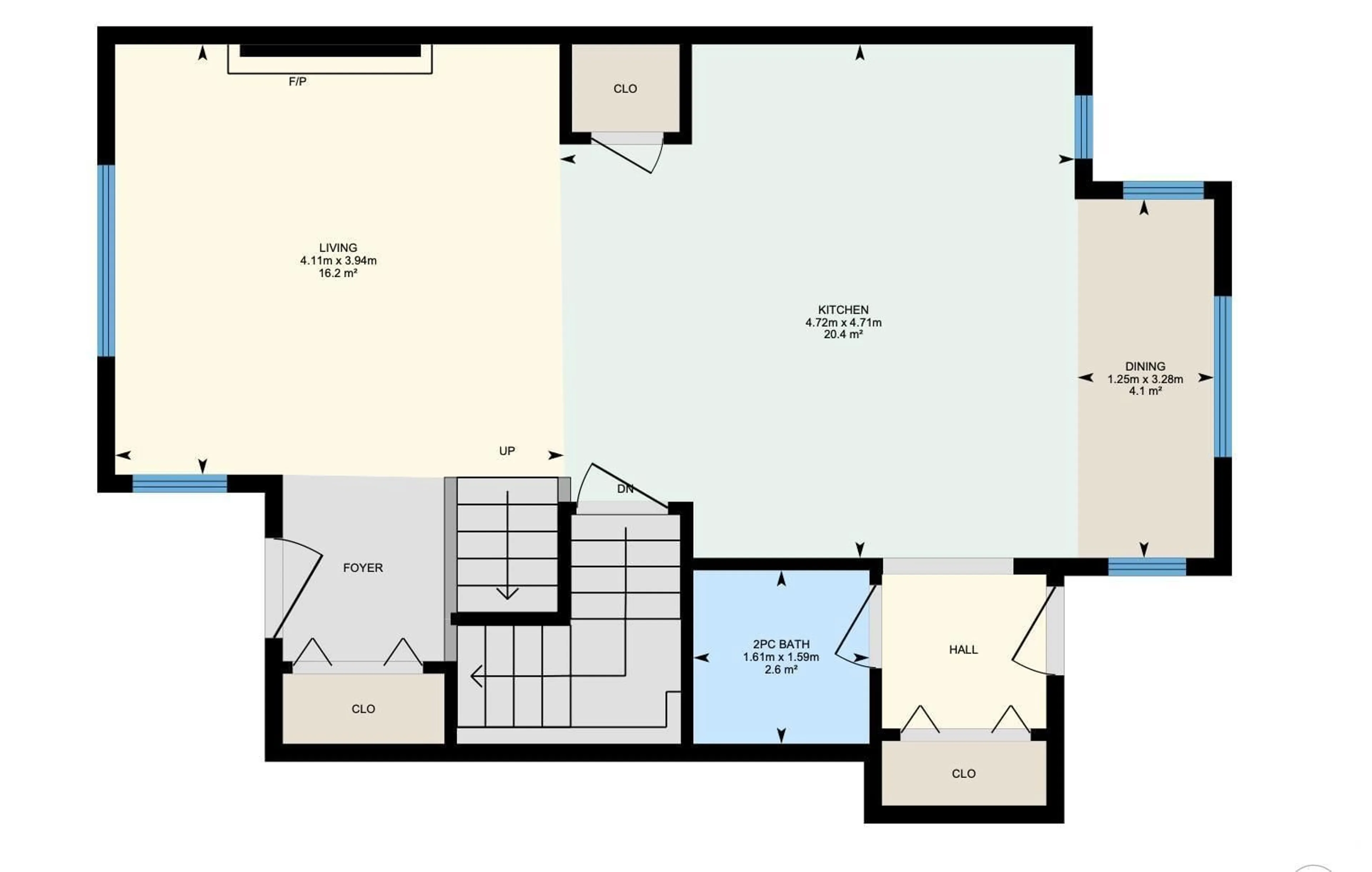 Floor plan for 1810 121 ST, Edmonton Alberta T6W1T5