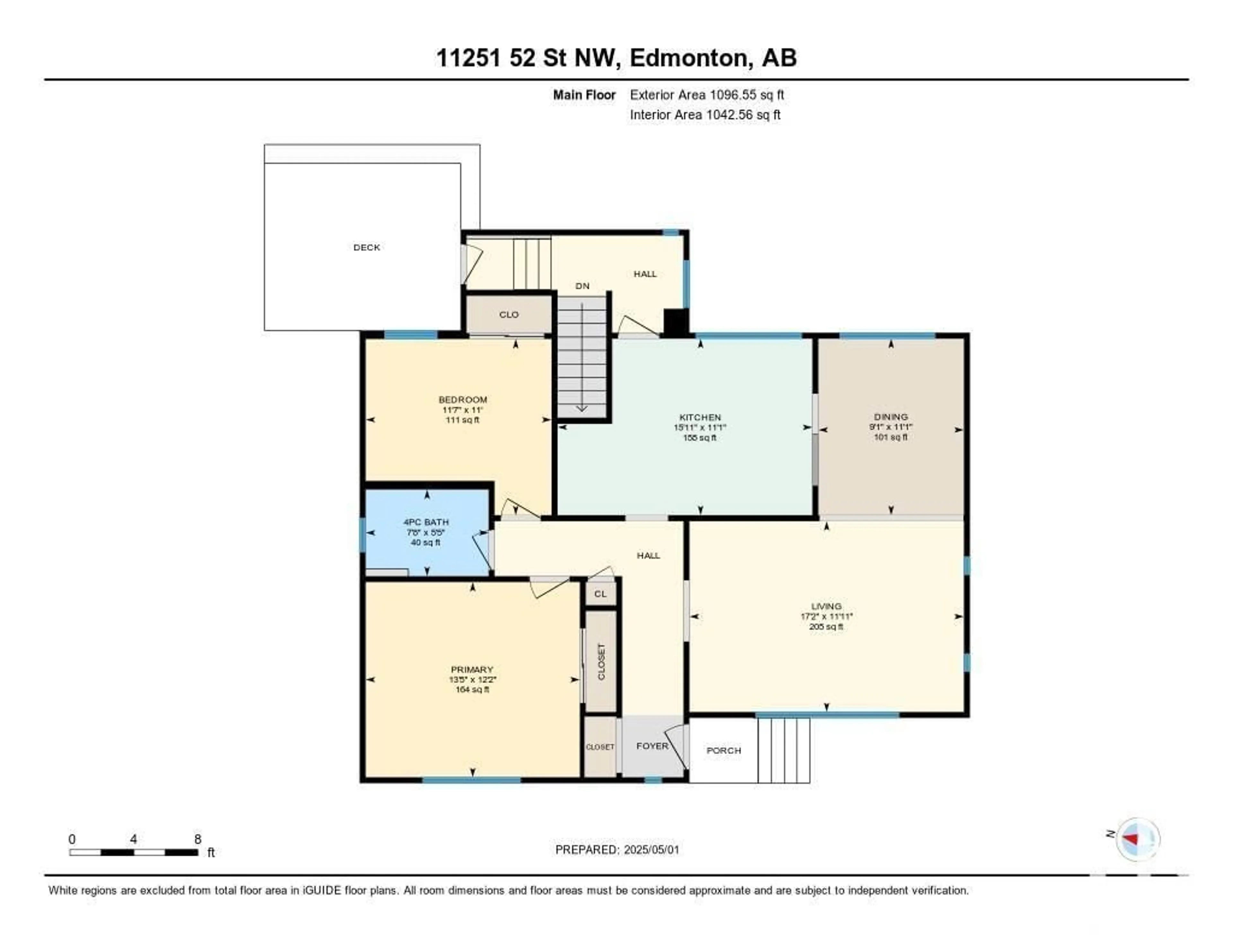 Floor plan for 11251 52 ST, Edmonton Alberta T6L1Z2