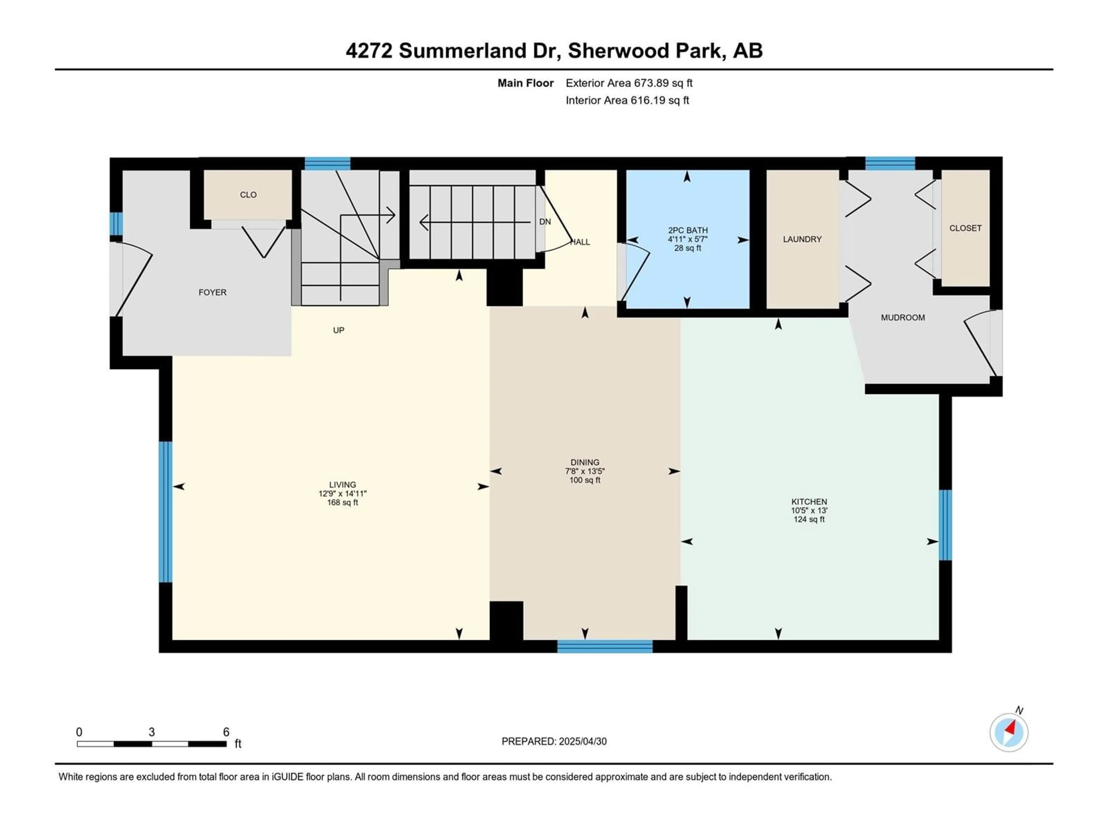 Floor plan for 4272 SUMMERLAND DR, Sherwood Park Alberta T8H0R2