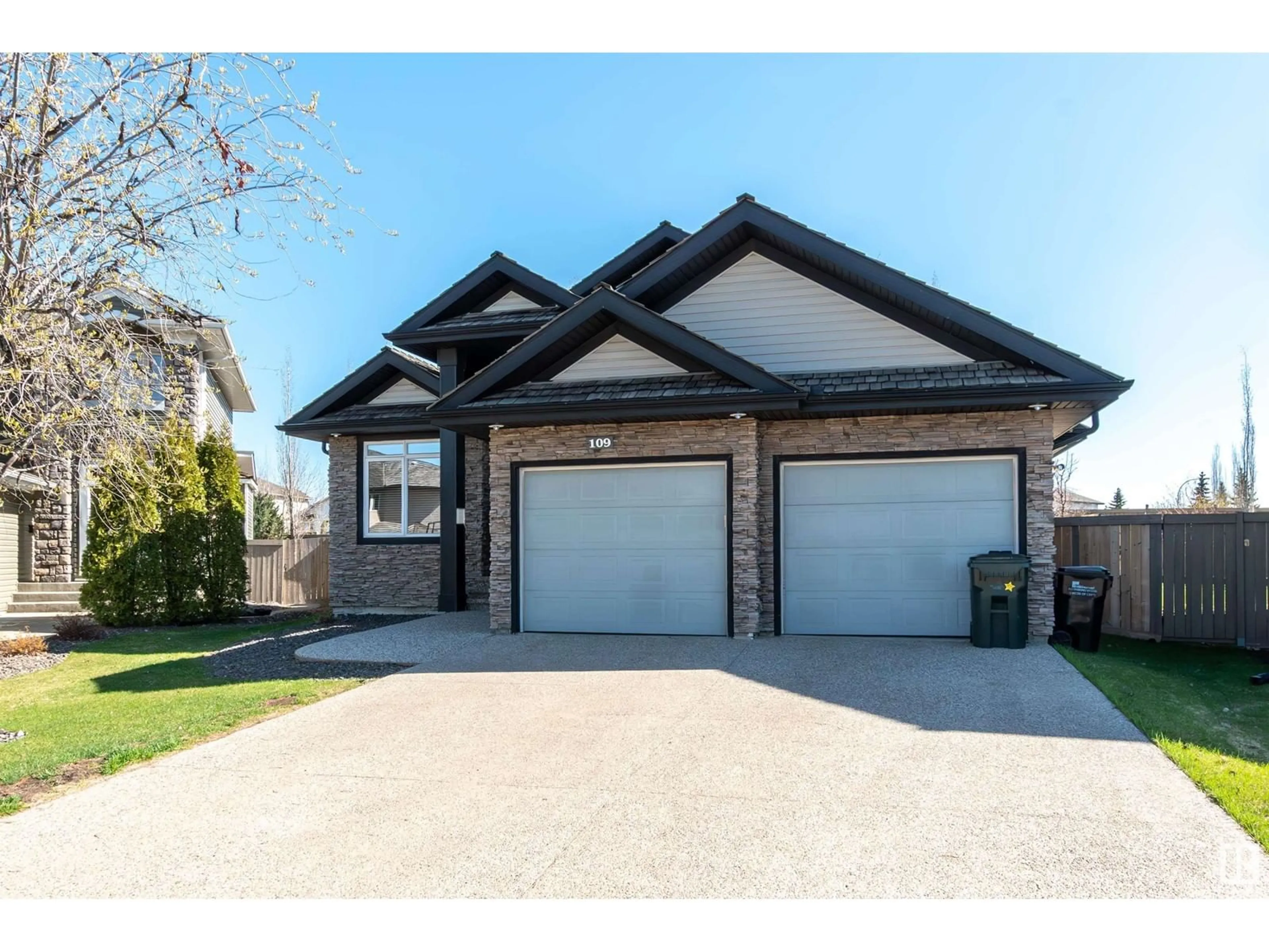 Home with brick exterior material, street for 109 NOTTINGHAM PT, Sherwood Park Alberta T8A3A8