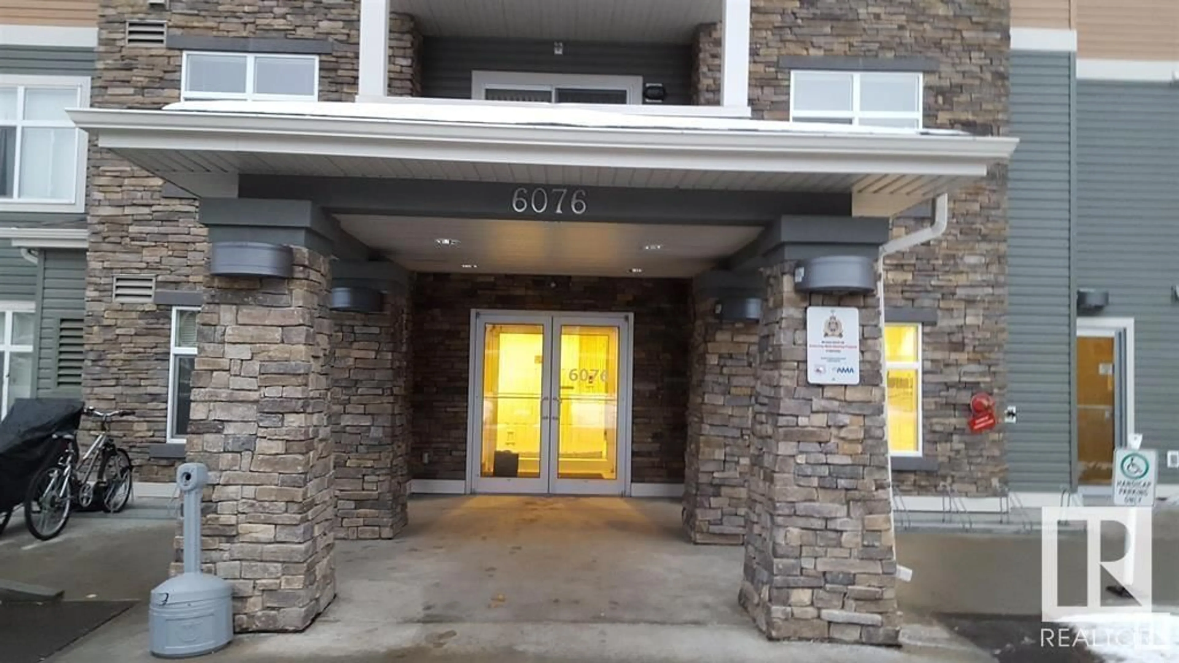 Indoor foyer for #437 - 6076 SCHONSEE WY, Edmonton Alberta T5Z0K8