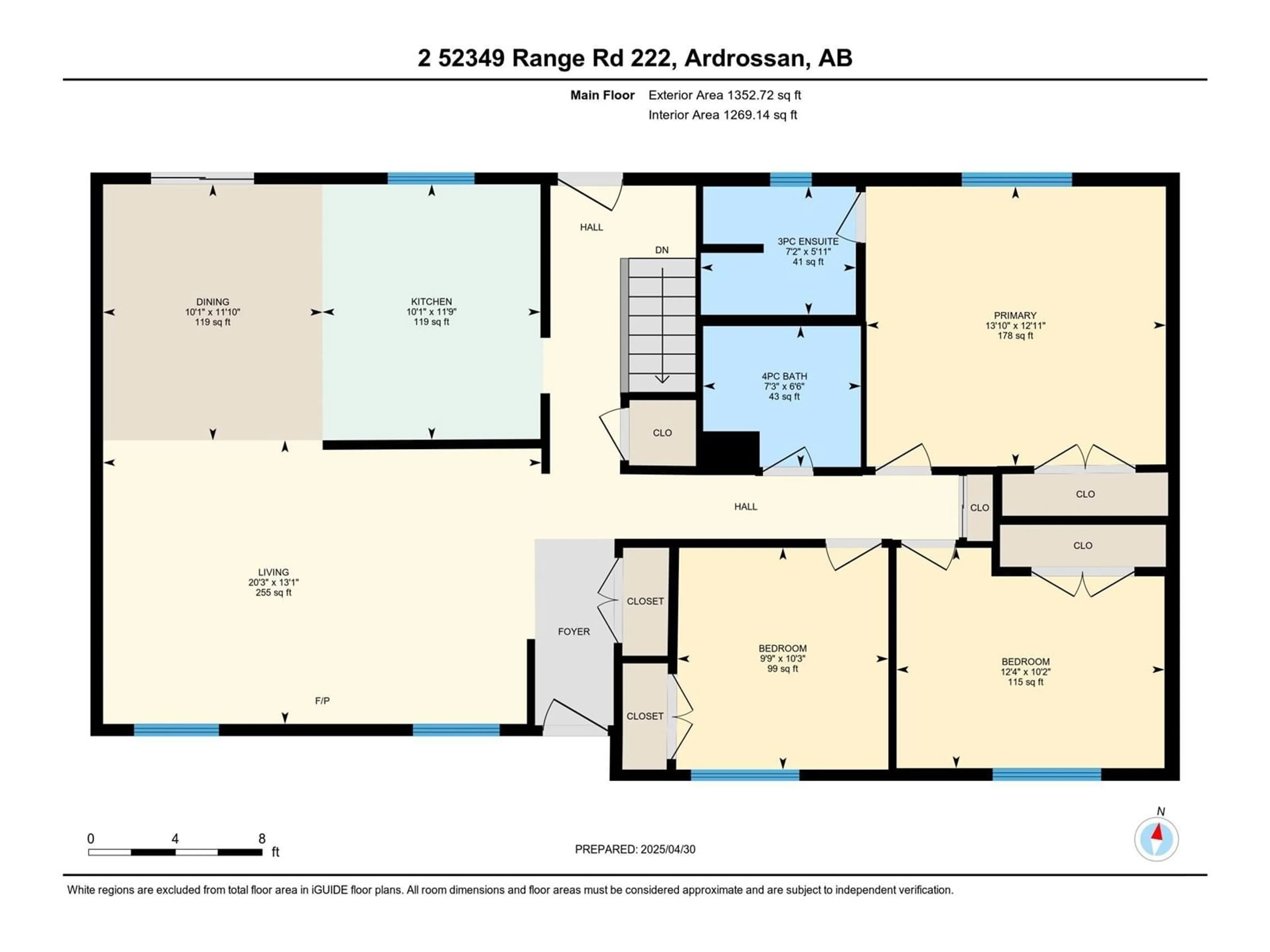 Floor plan for #2 - 52349 RG ROAD 222, Rural Strathcona County Alberta T8C1A4