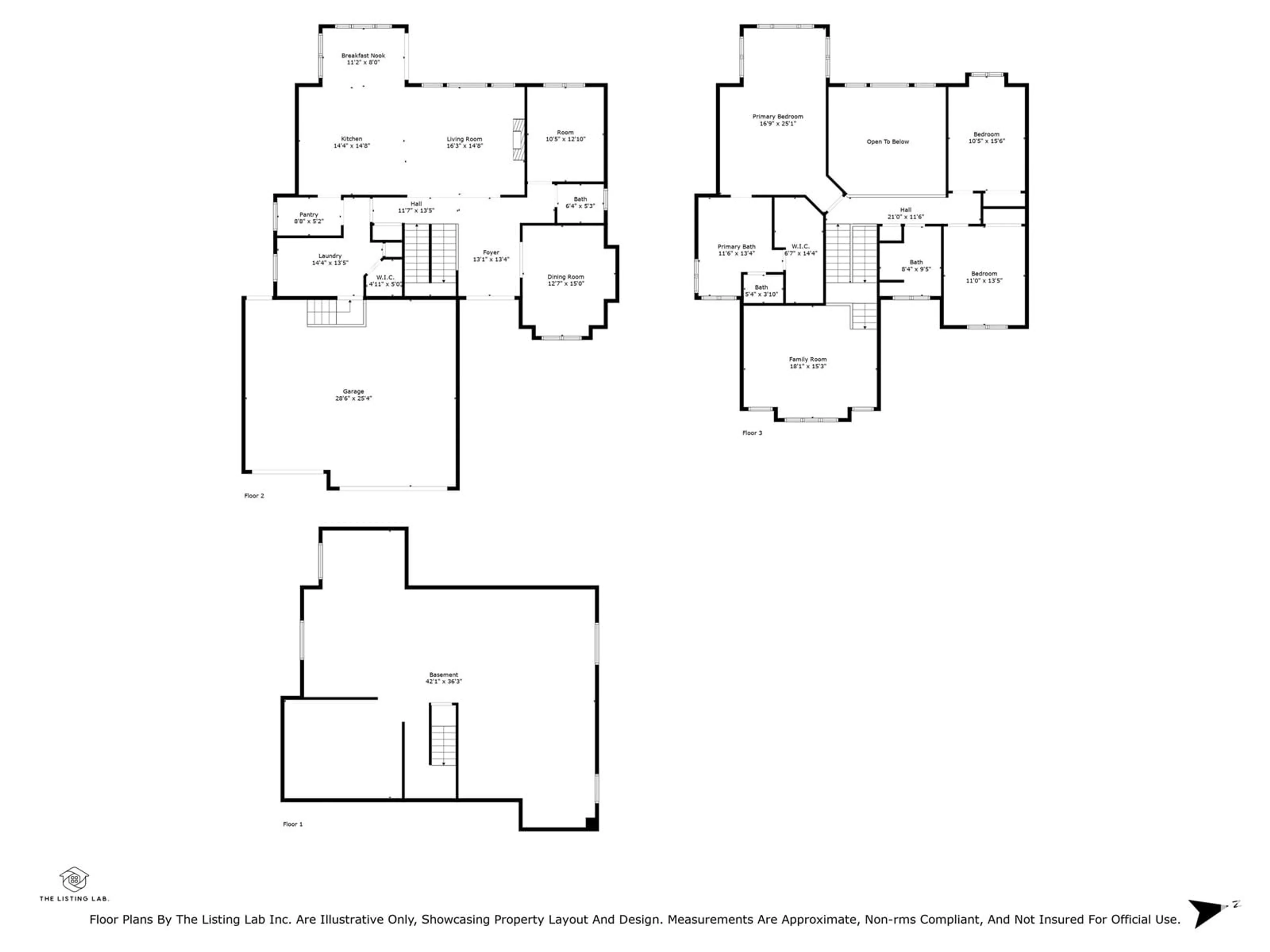 Floor plan for 2471 MARTELL CR, Edmonton Alberta T6R0M6