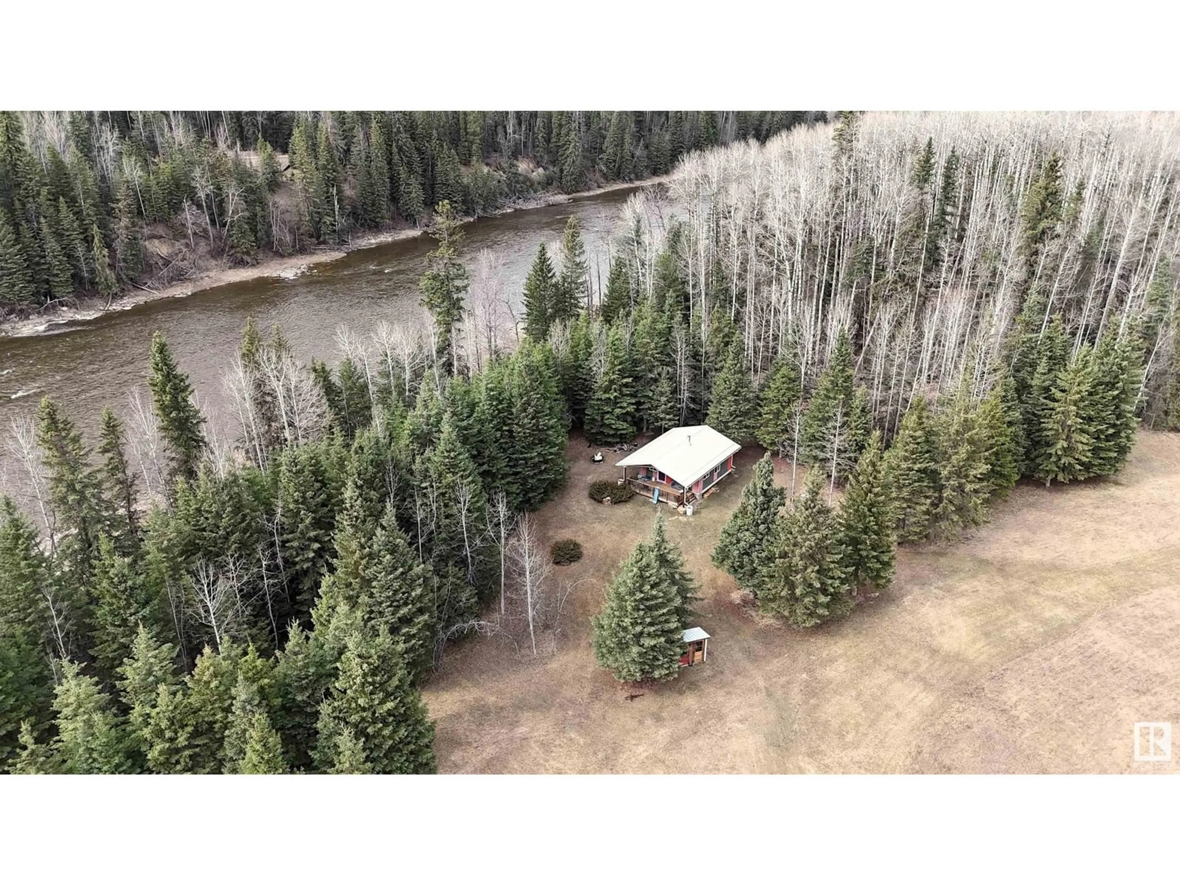 A pic from outside/outdoor area/front of a property/back of a property/a pic from drone, forest/trees view for 53302 RANGE ROAD 164, Rural Yellowhead Alberta T7E3K3