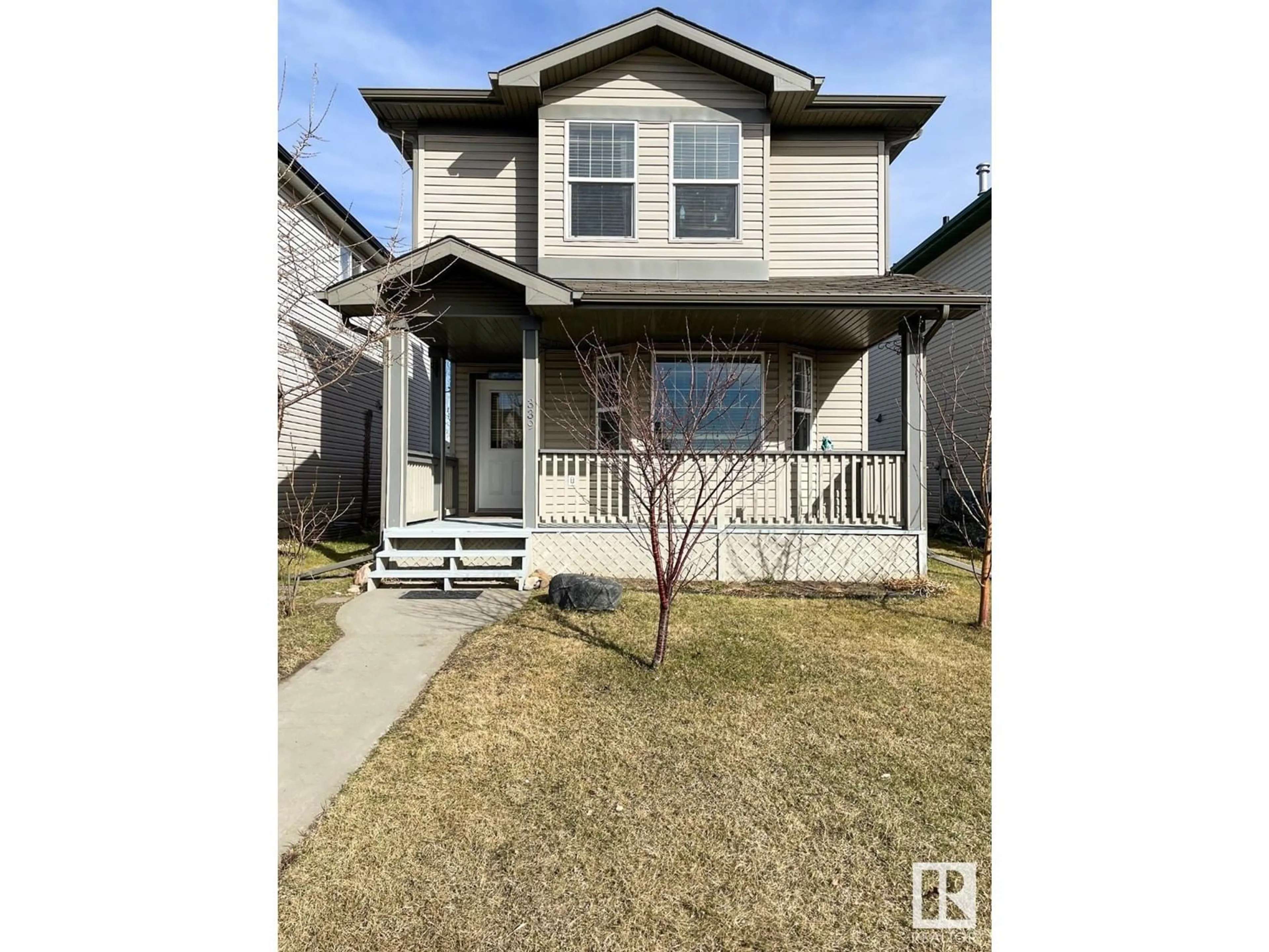 Home with vinyl exterior material, street for 339 BRINTNELL BV, Edmonton Alberta T5Y3J8
