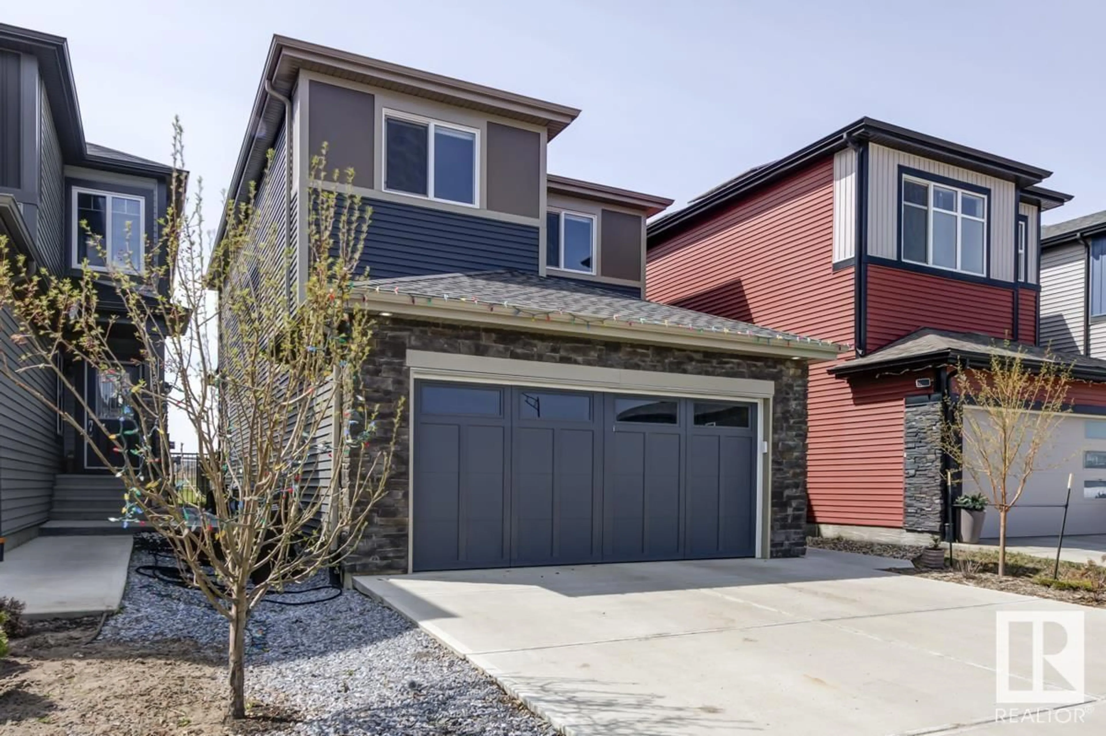 Home with brick exterior material, street for 8636 223 ST NW, Edmonton Alberta T5T7L6