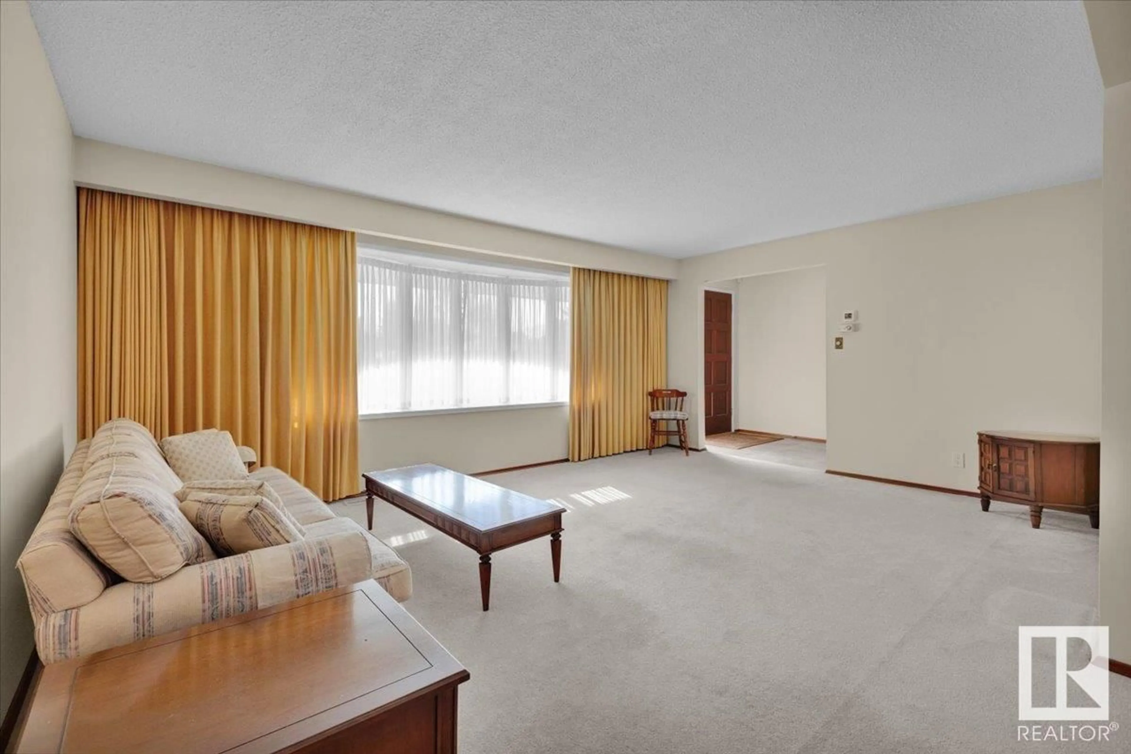 Living room with furniture, unknown for NW - 7626 154 ST, Edmonton Alberta T5R1R8