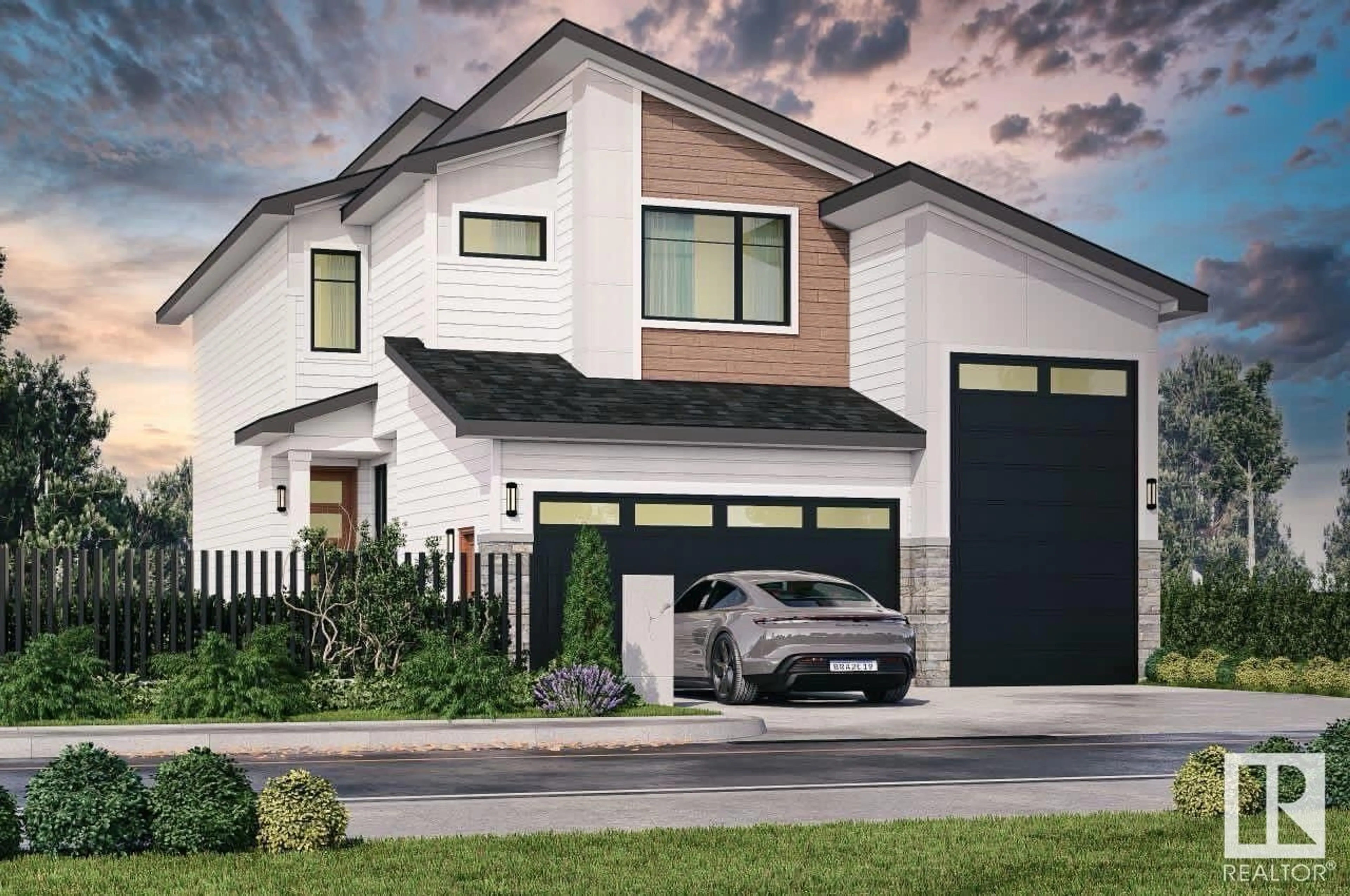 Home with vinyl exterior material, street for 39 MAPLE CR, Gibbons Alberta T0A1N0