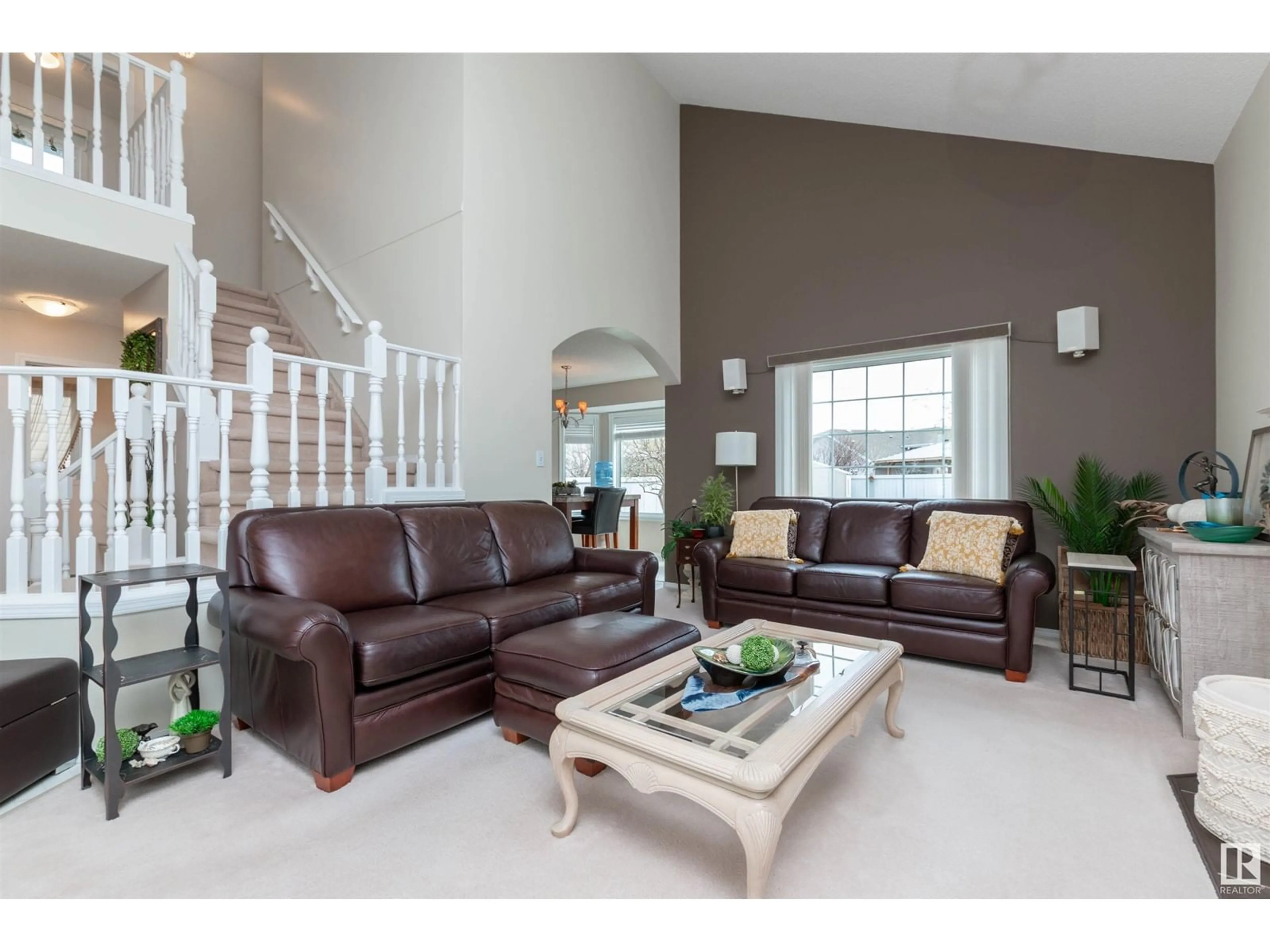 Living room with furniture, unknown for 1403 JEFFERYS CR, Edmonton Alberta T6L6T4