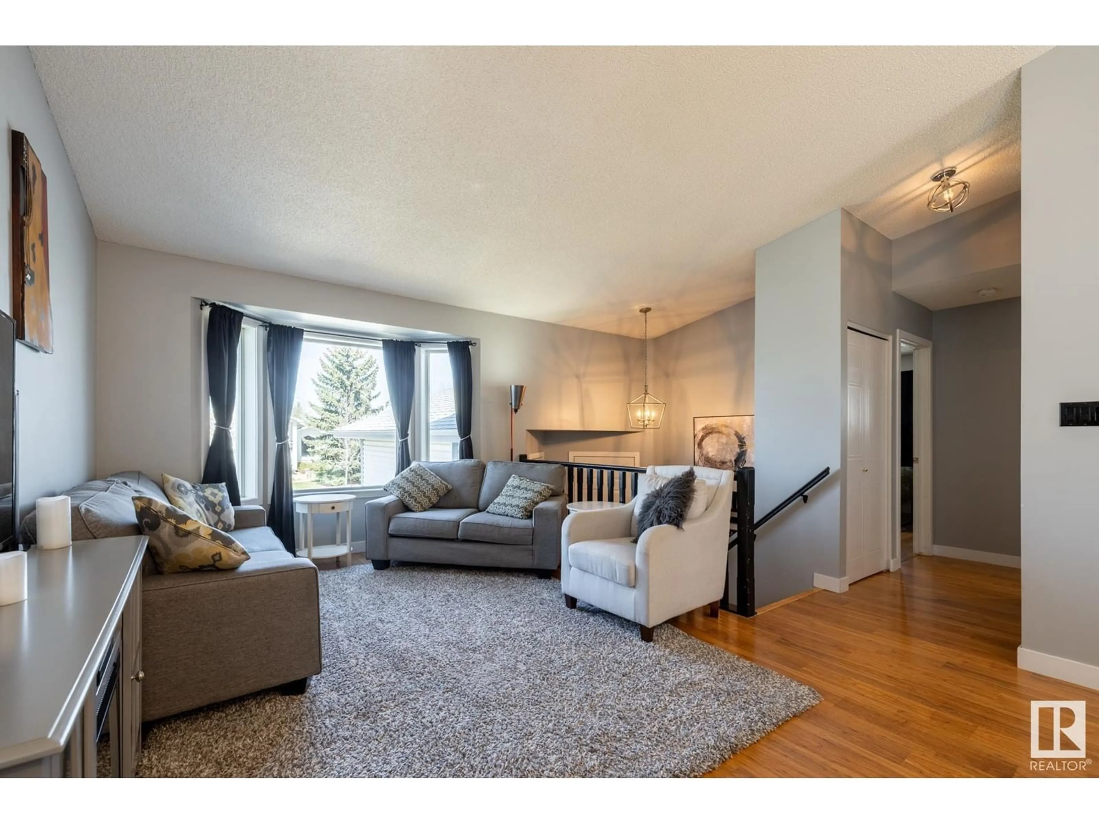 Living room with furniture, unknown for 48 BLUEBERRY CR, Sherwood Park Alberta T8H1P6