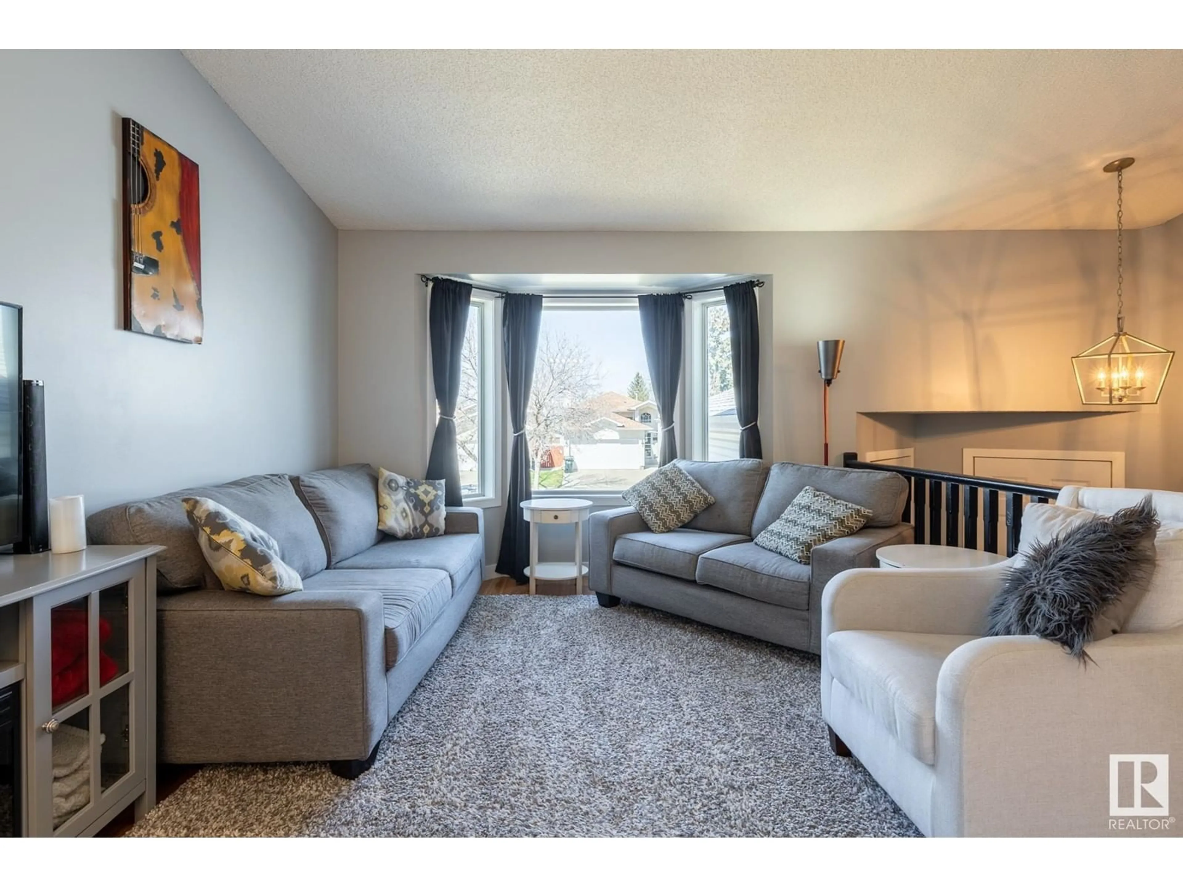 Living room with furniture, unknown for 48 BLUEBERRY CR, Sherwood Park Alberta T8H1P6