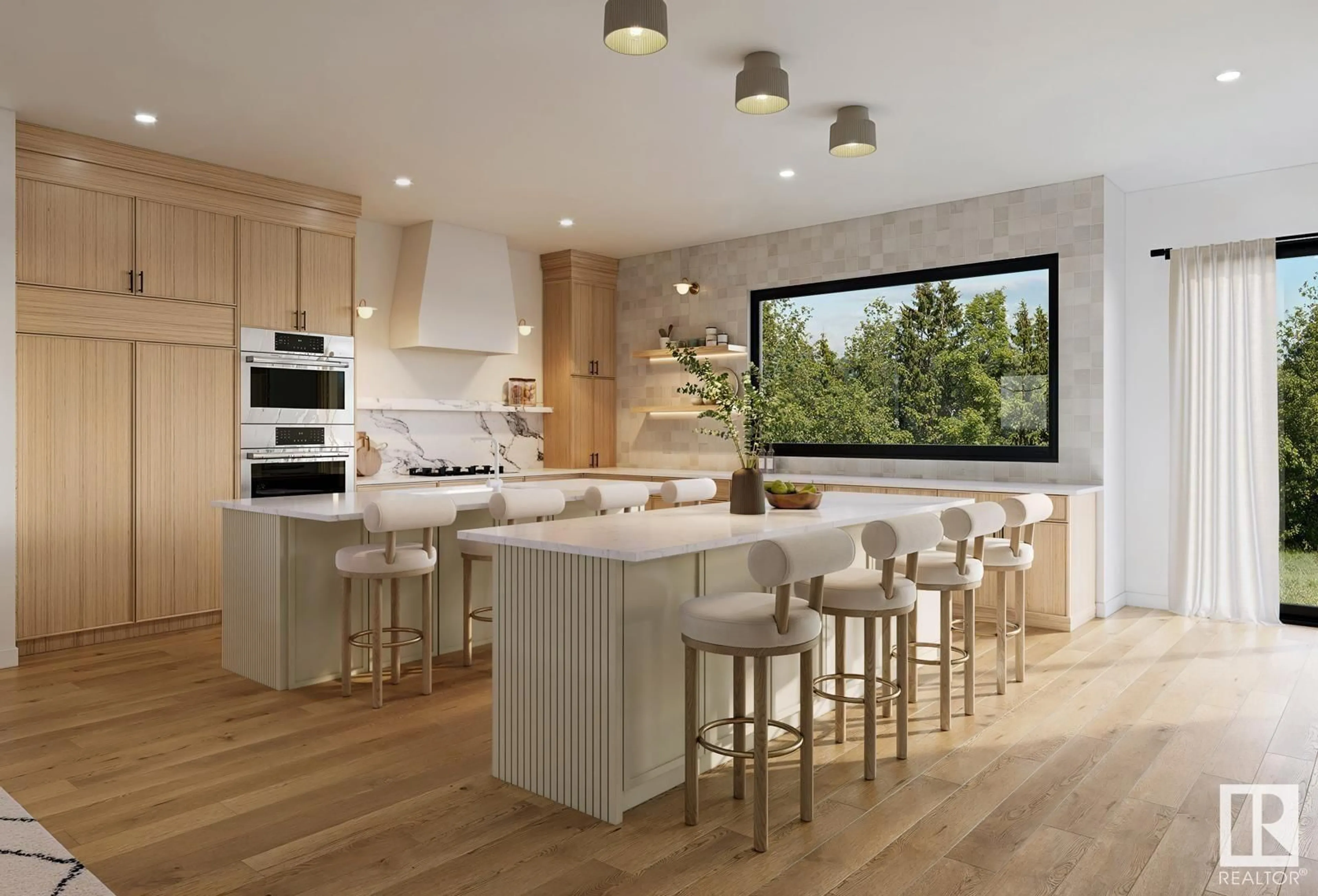 Contemporary kitchen, unknown for NW - 10514 134 ST, Edmonton Alberta T5N2B5