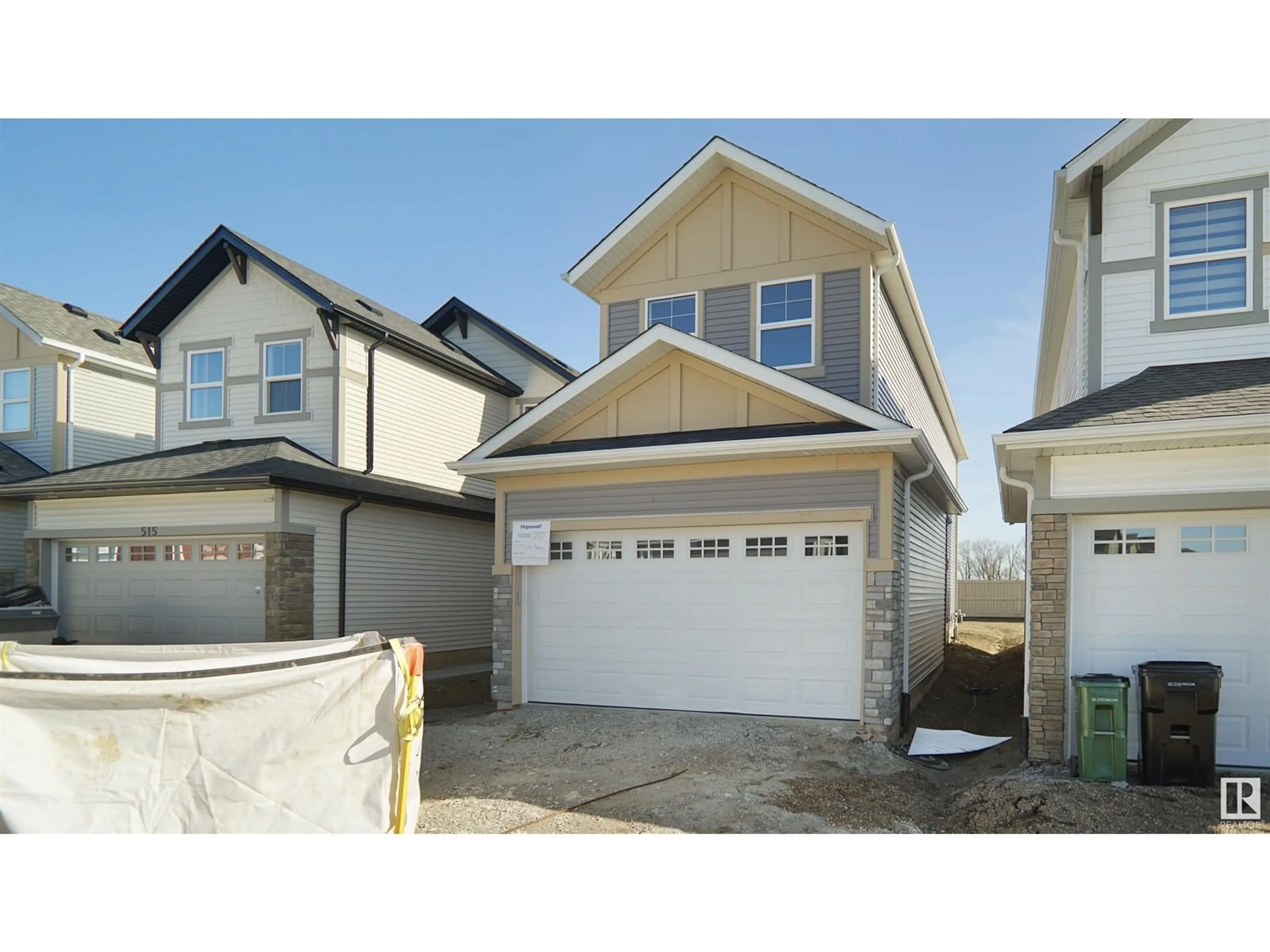 Home with vinyl exterior material, street for 519 30 AV, Edmonton Alberta T6T2V3