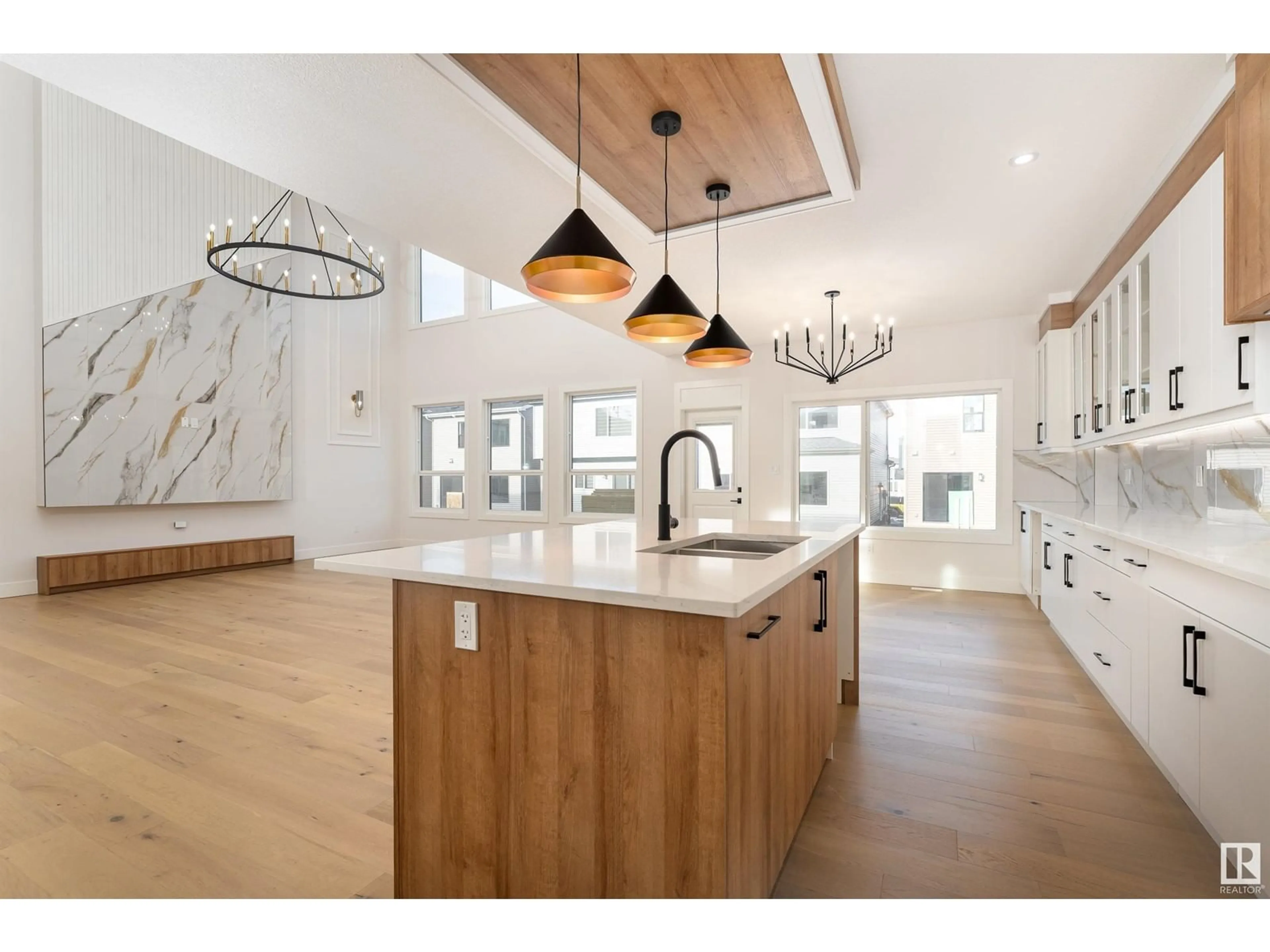 Open concept kitchen, unknown for 7014 KIVIAQ CR, Edmonton Alberta T6W5N6