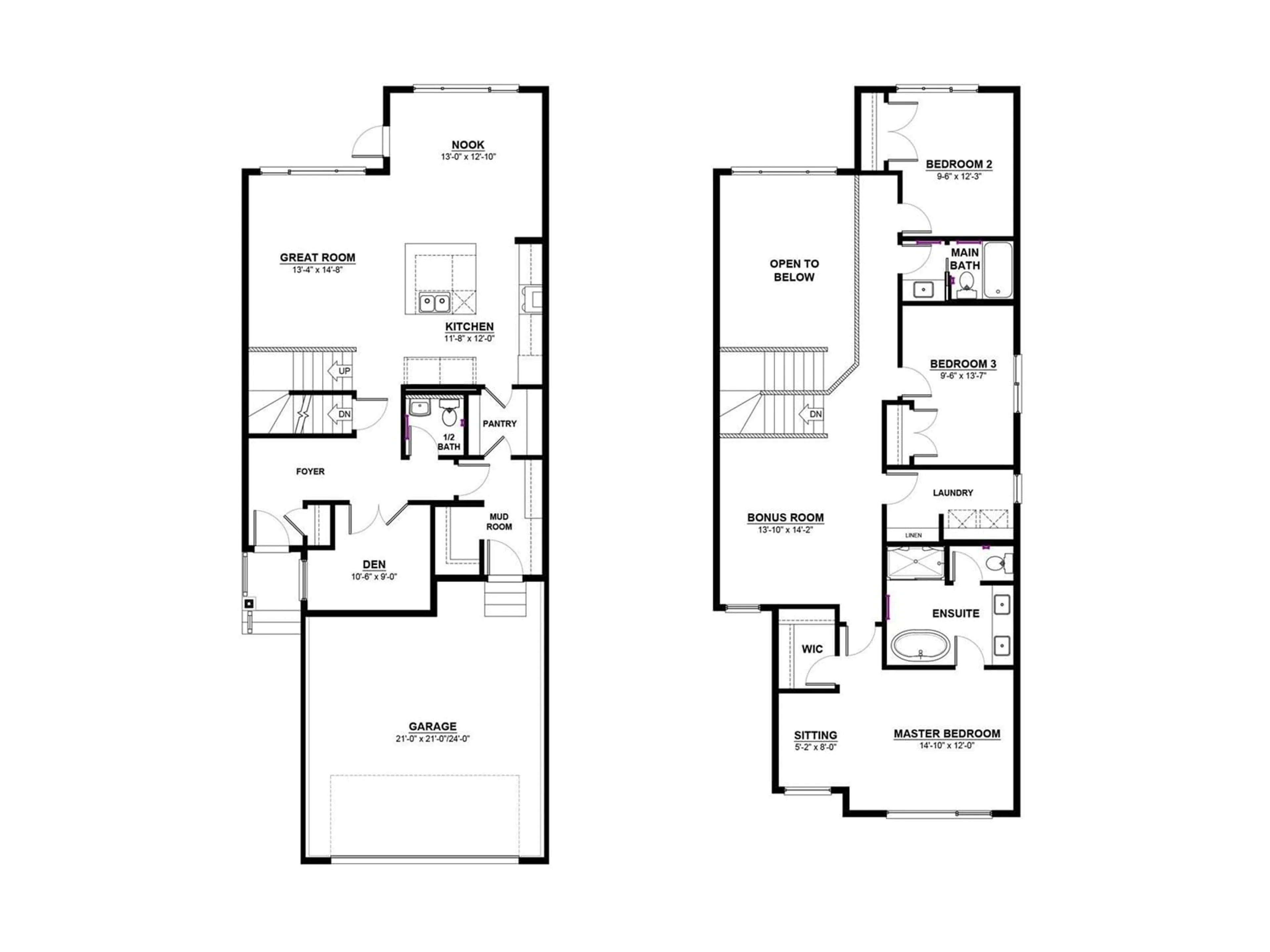 Floor plan for SW SW - 1075 CRISTALL CR, Edmonton Alberta T6W2Z1