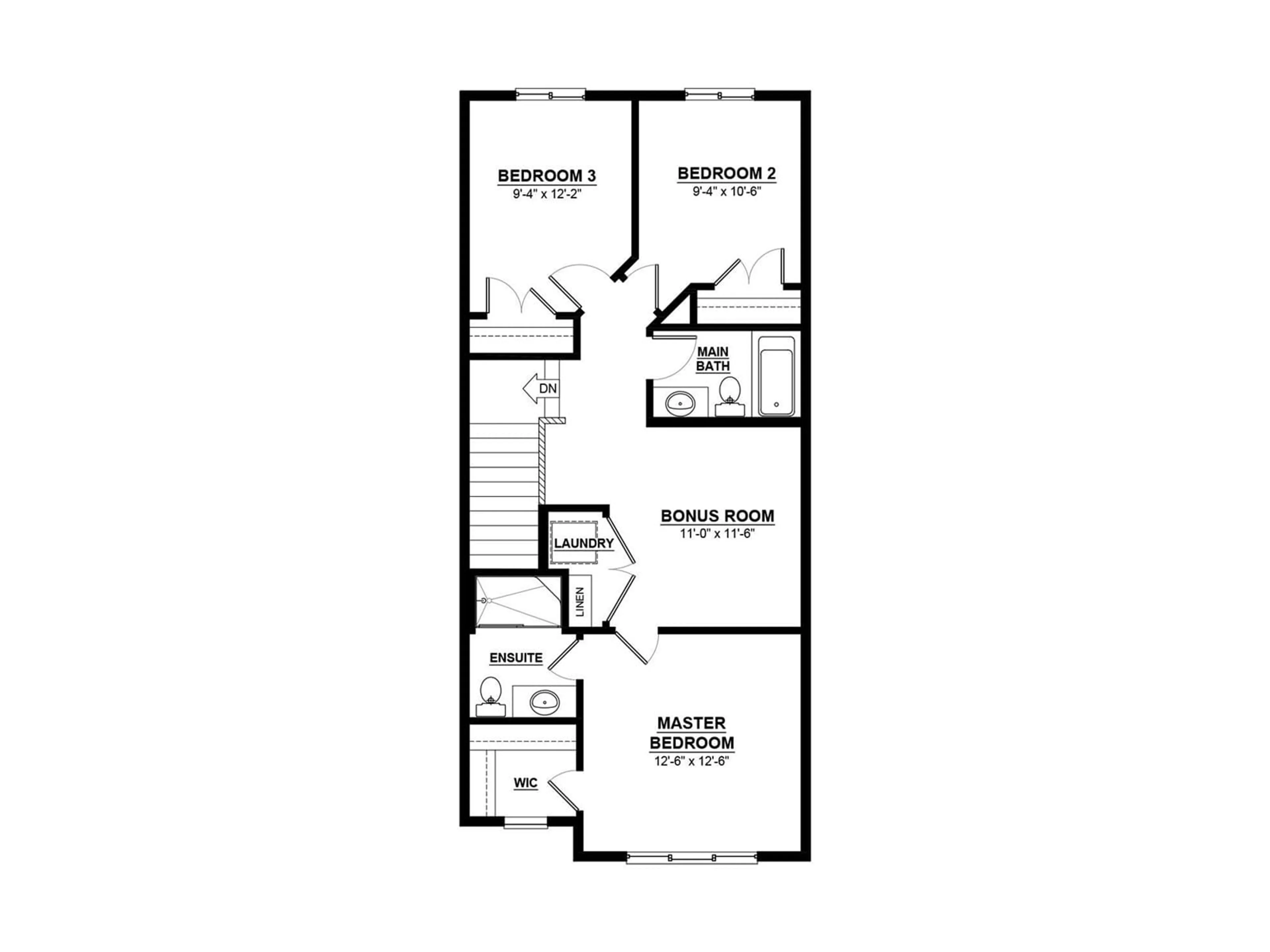 Floor plan for 1245 CRISTALL WY, Edmonton Alberta T6W2Z1