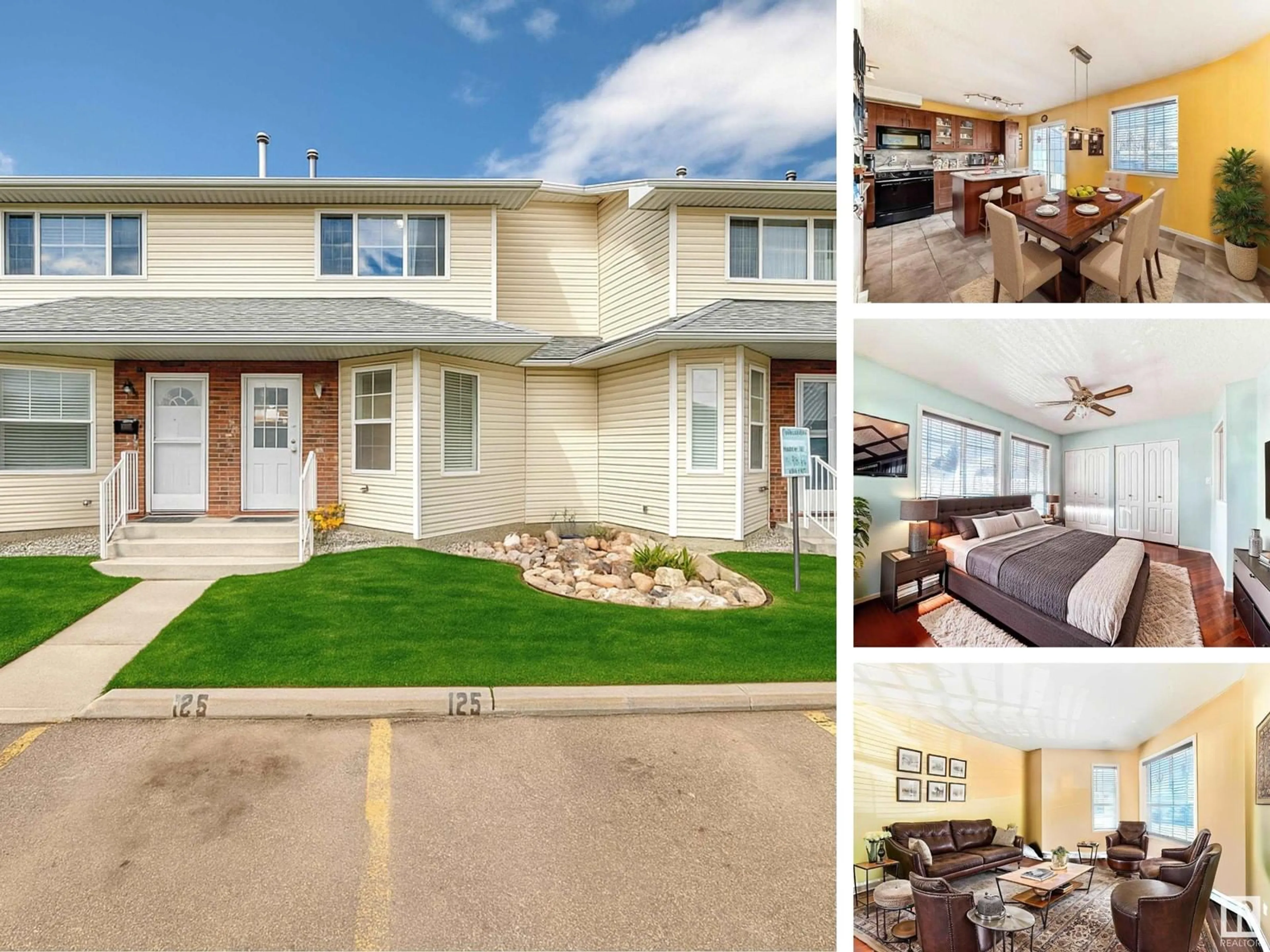 A pic from outside/outdoor area/front of a property/back of a property/a pic from drone, water/lake/river/ocean view for #59 - 1033 YOUVILLE W, Edmonton Alberta T6L6V9